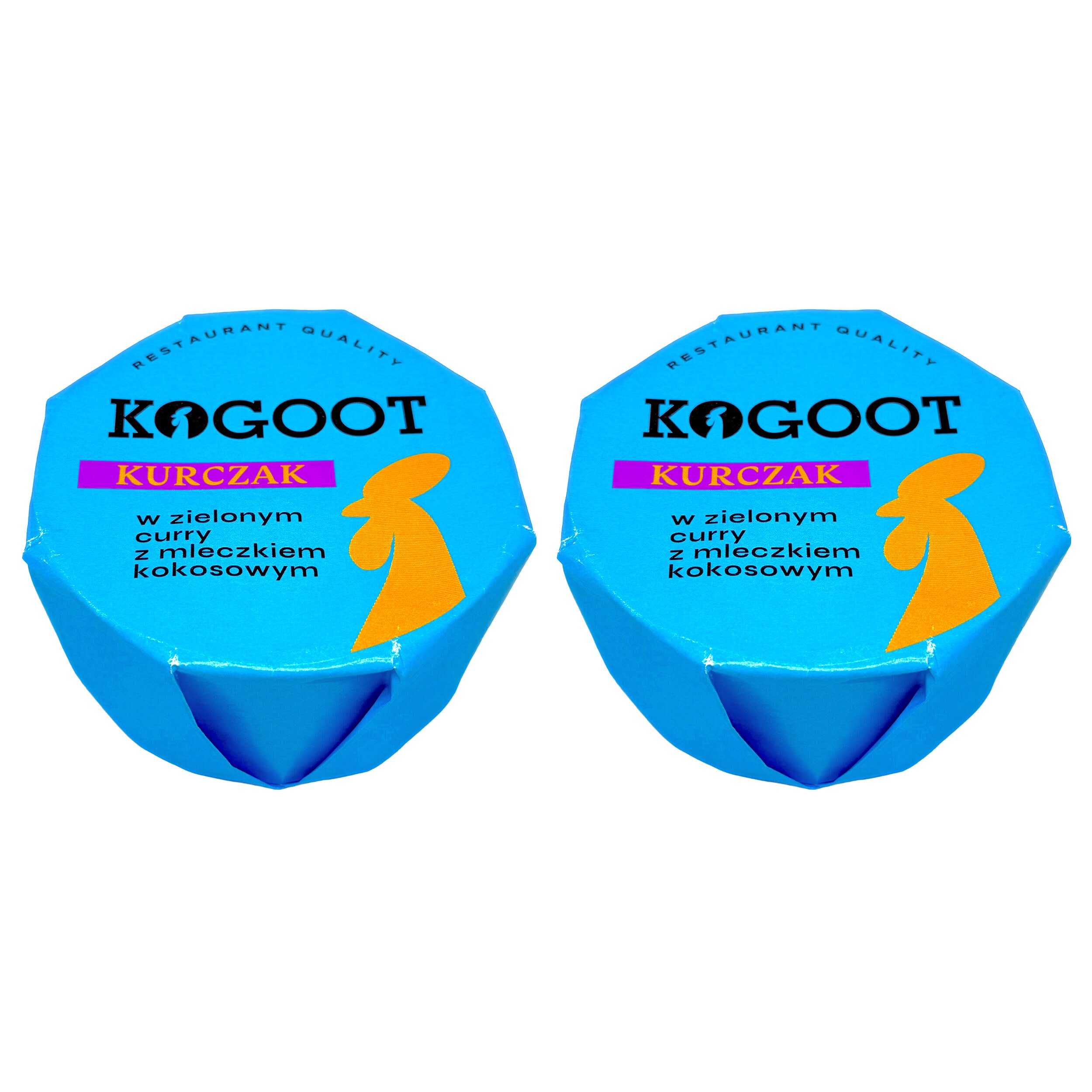 Kogoot Canned Food - Green curry chicken with coconut milk - 2 pcs.