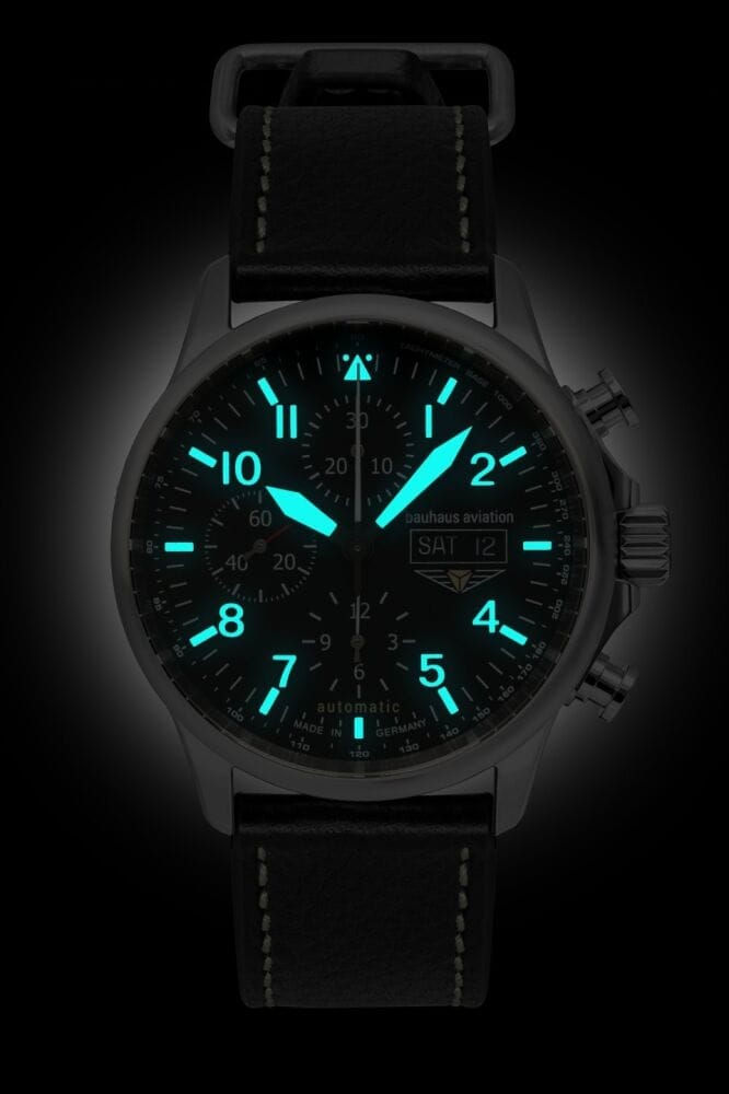 Bauhaus Aviation Automatic Chronograph 2724 Watch