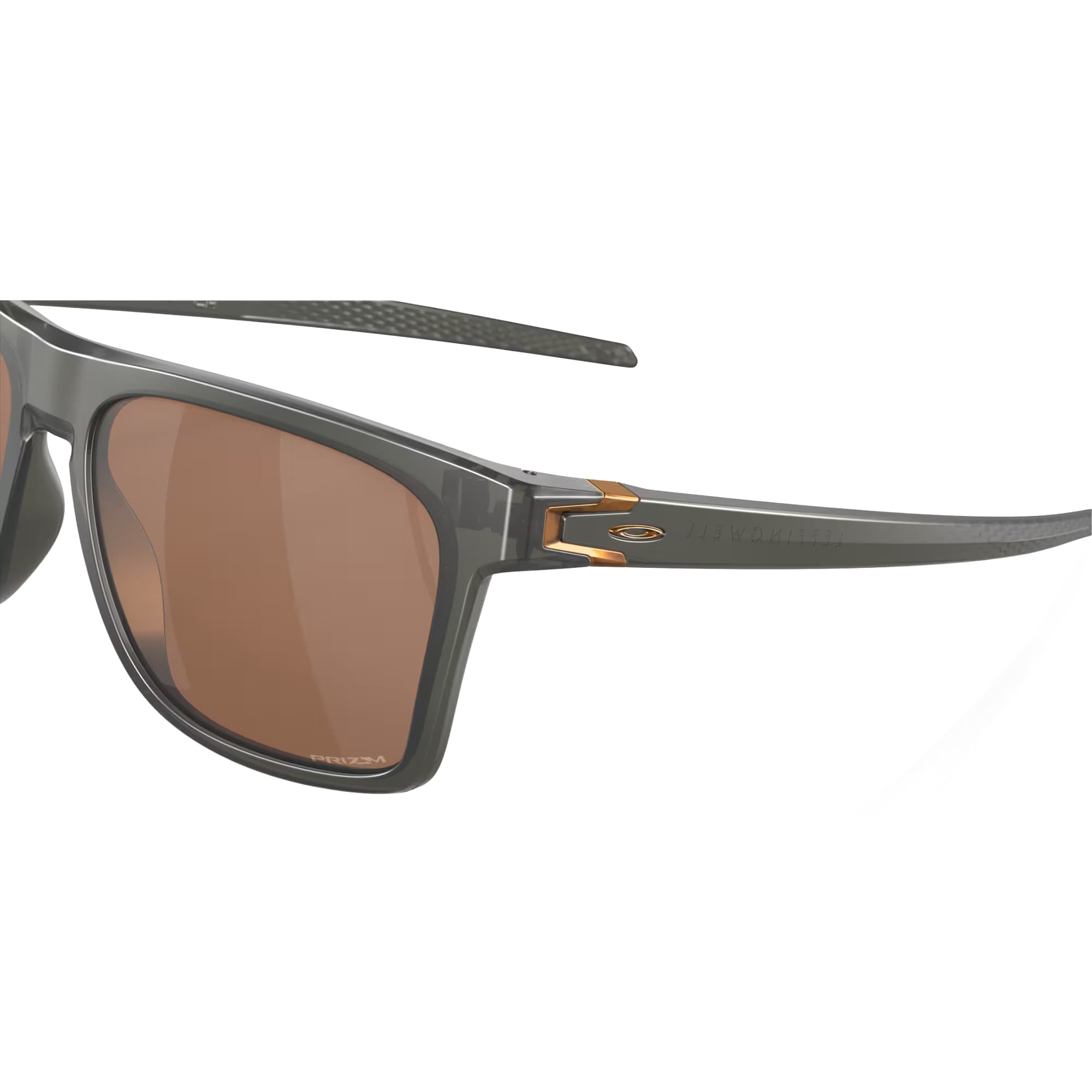 Oakley Leffingwell Sunglasses - Matte Gray Smoke/Prizm Tungsten