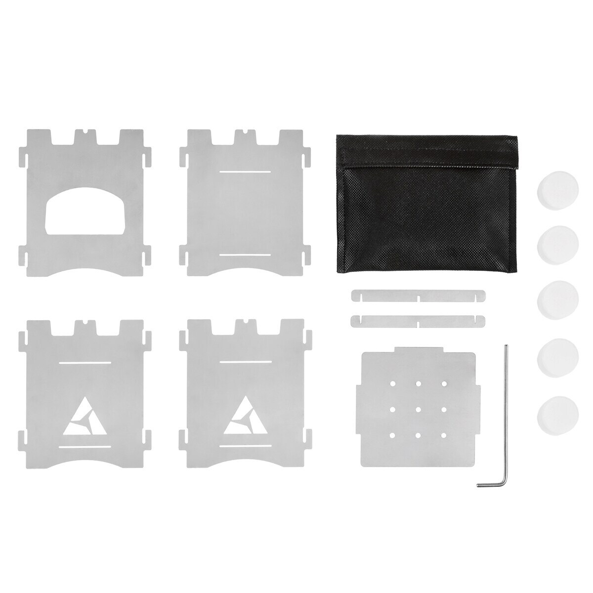 Piran Scout folding travel stove + Esbit solid fuel - set