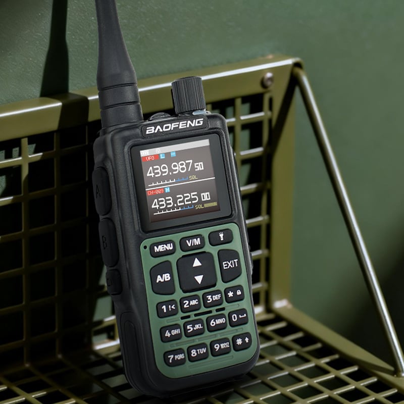Baofeng EU-5R Mini 2200 mAh Radio - Green