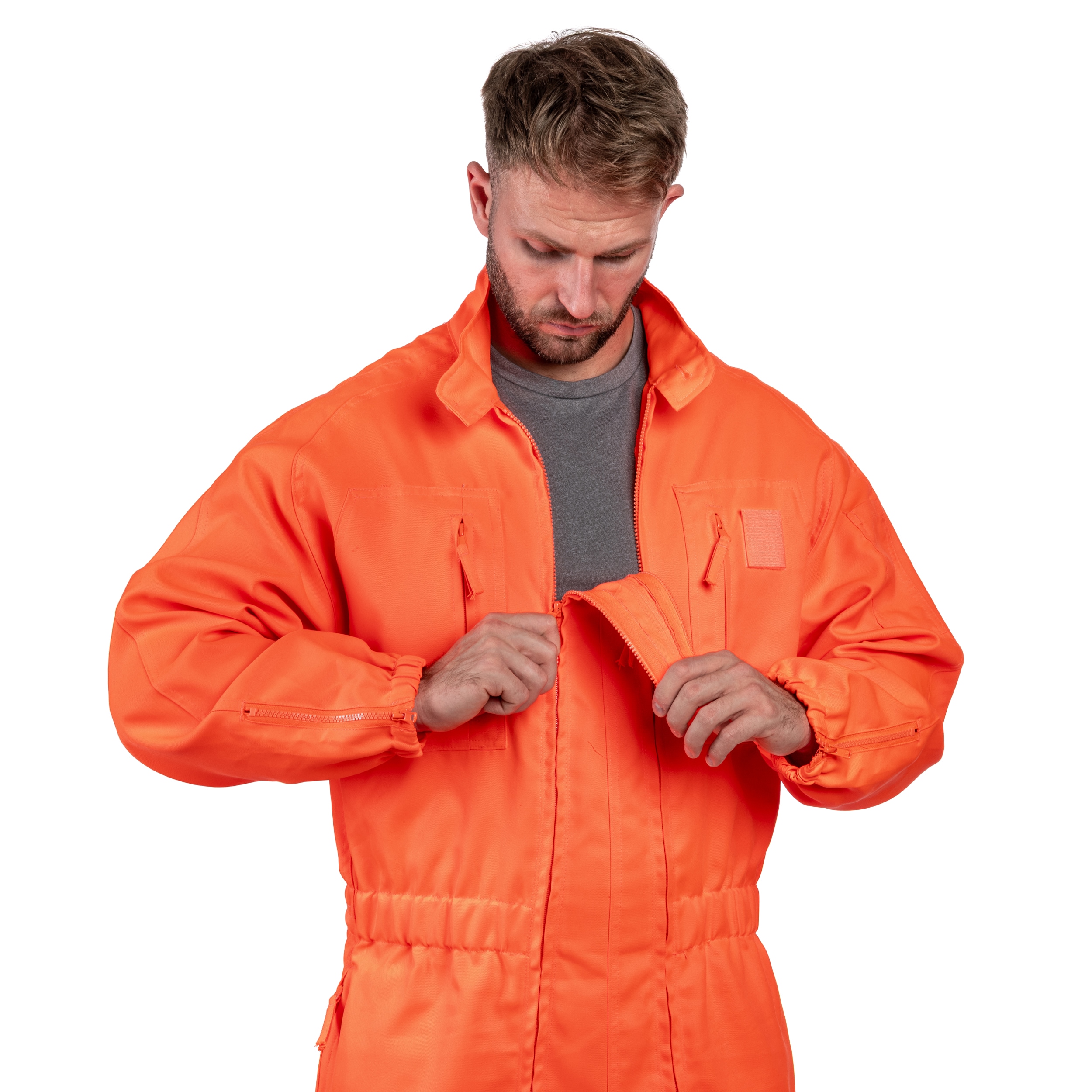 Brandit Flight Suit - Orange