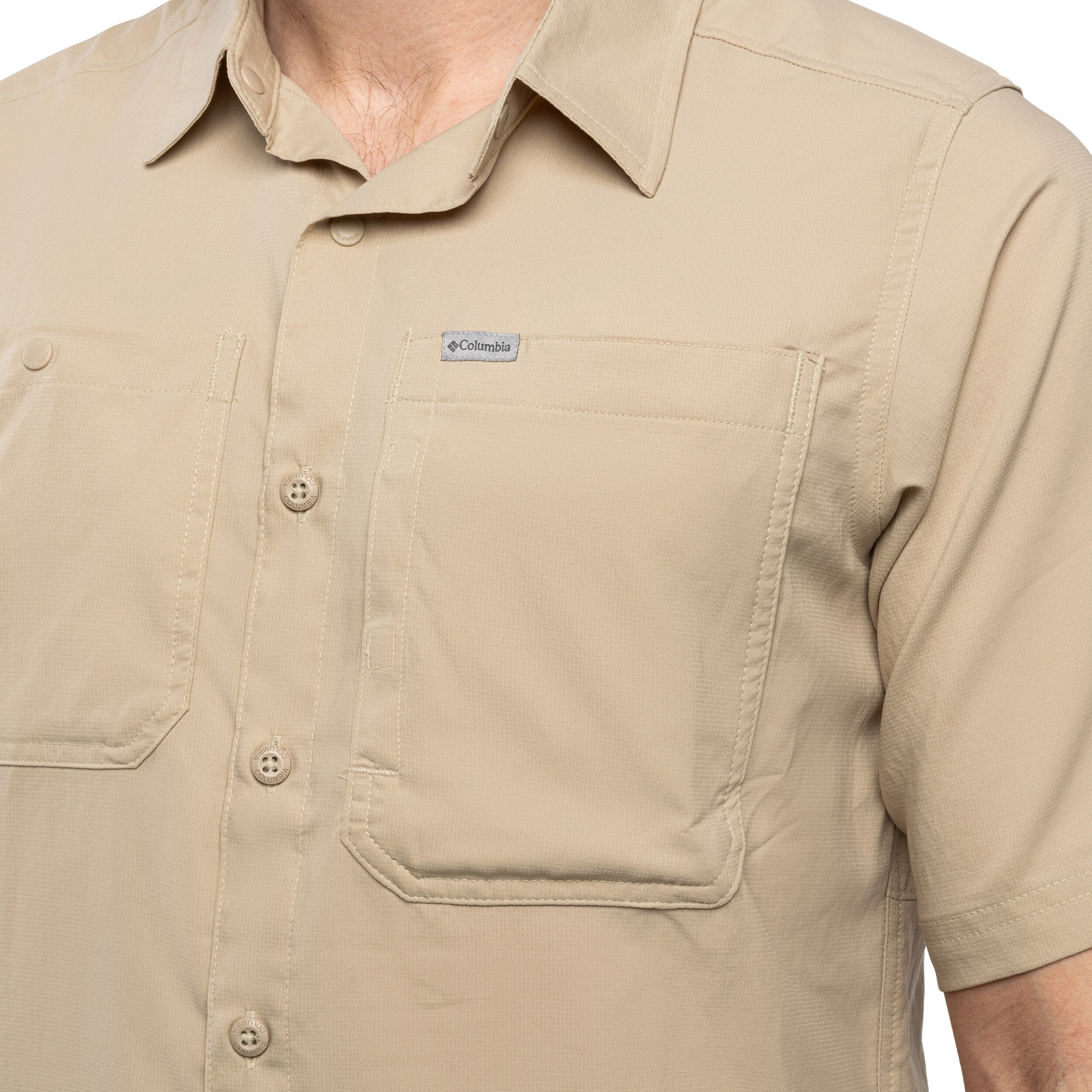 Columbia Silver Ridge Utility II Short Sleeve Shirt - Ancient Fossil