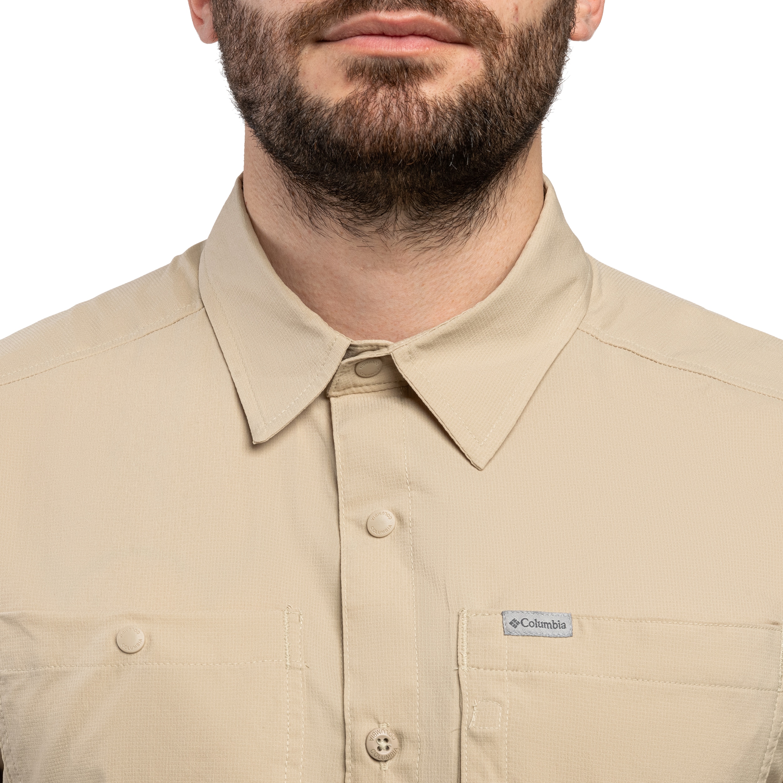 Columbia Silver Ridge Utility II Short Sleeve Shirt - Ancient Fossil