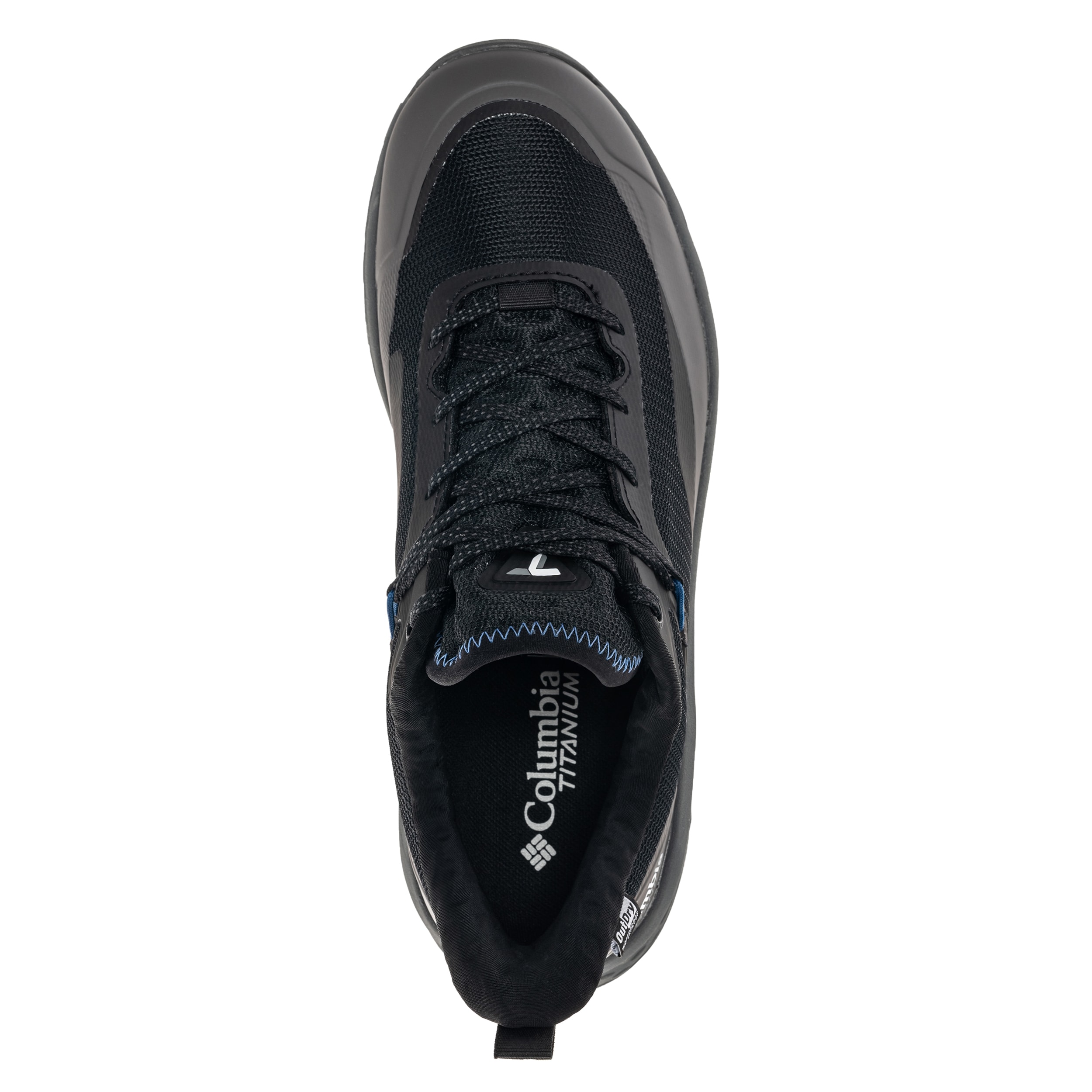 Columbia Tellurix Titanium OutDry Hiking Shoes - Black/Mountain Blue