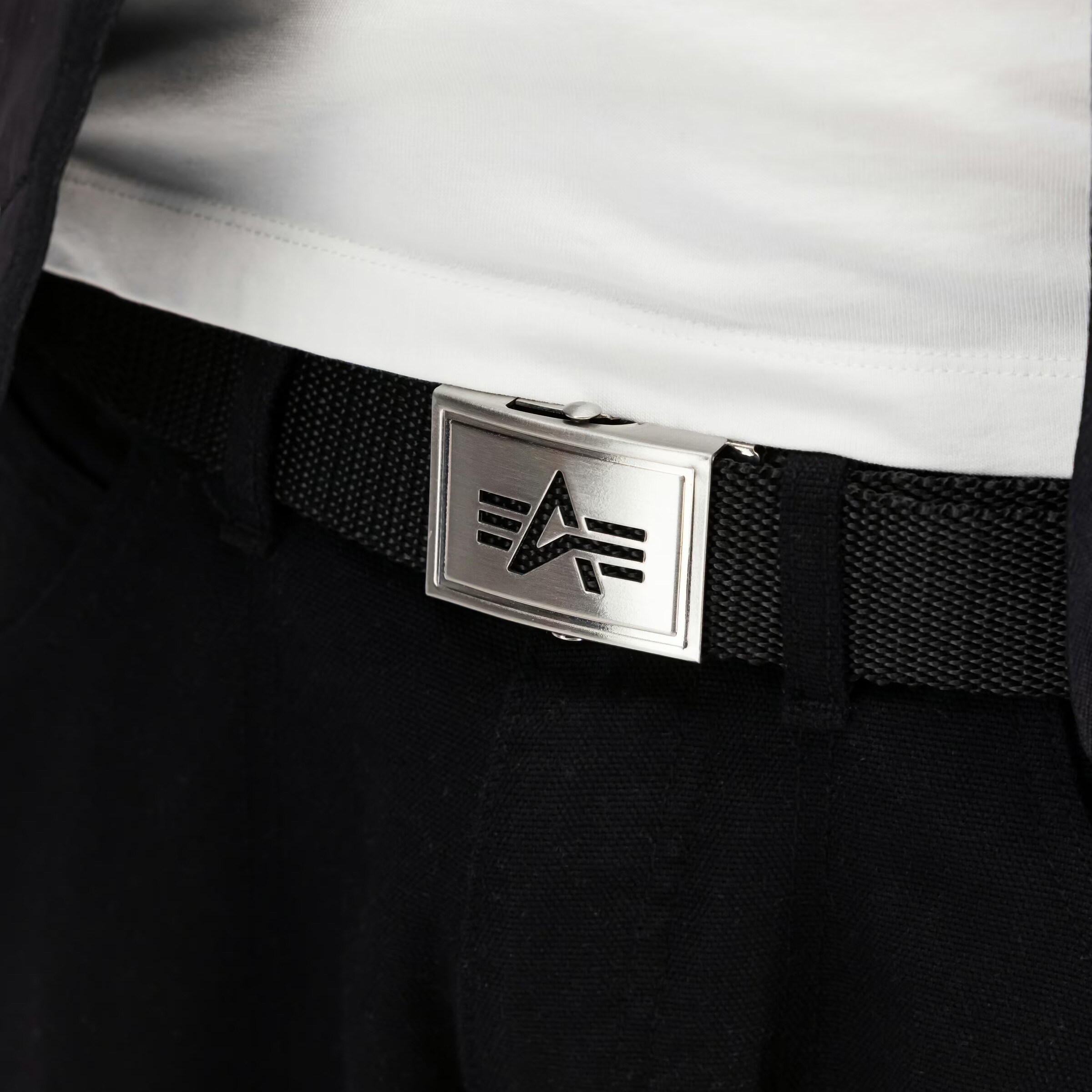 Alpha Industries Heavy Duty Belt - Black