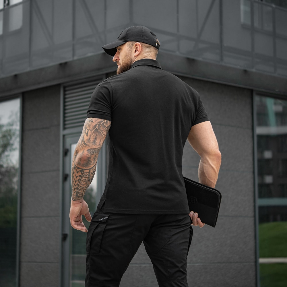 M-Tac Polo Basic 65/35 Polo Shirt - Black