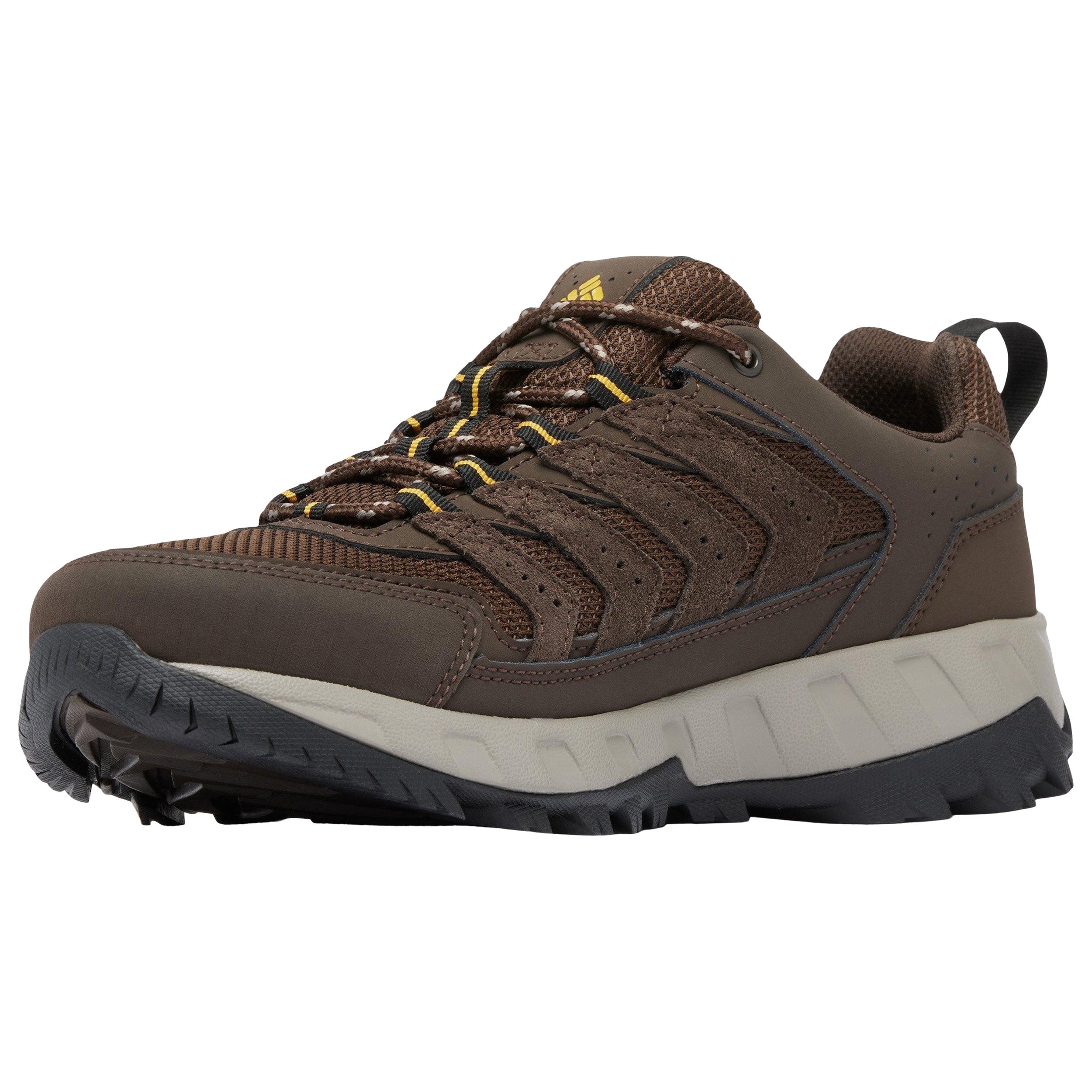 Columbia Strata Trail Low Shoes - Cordovan/Golden Yellow