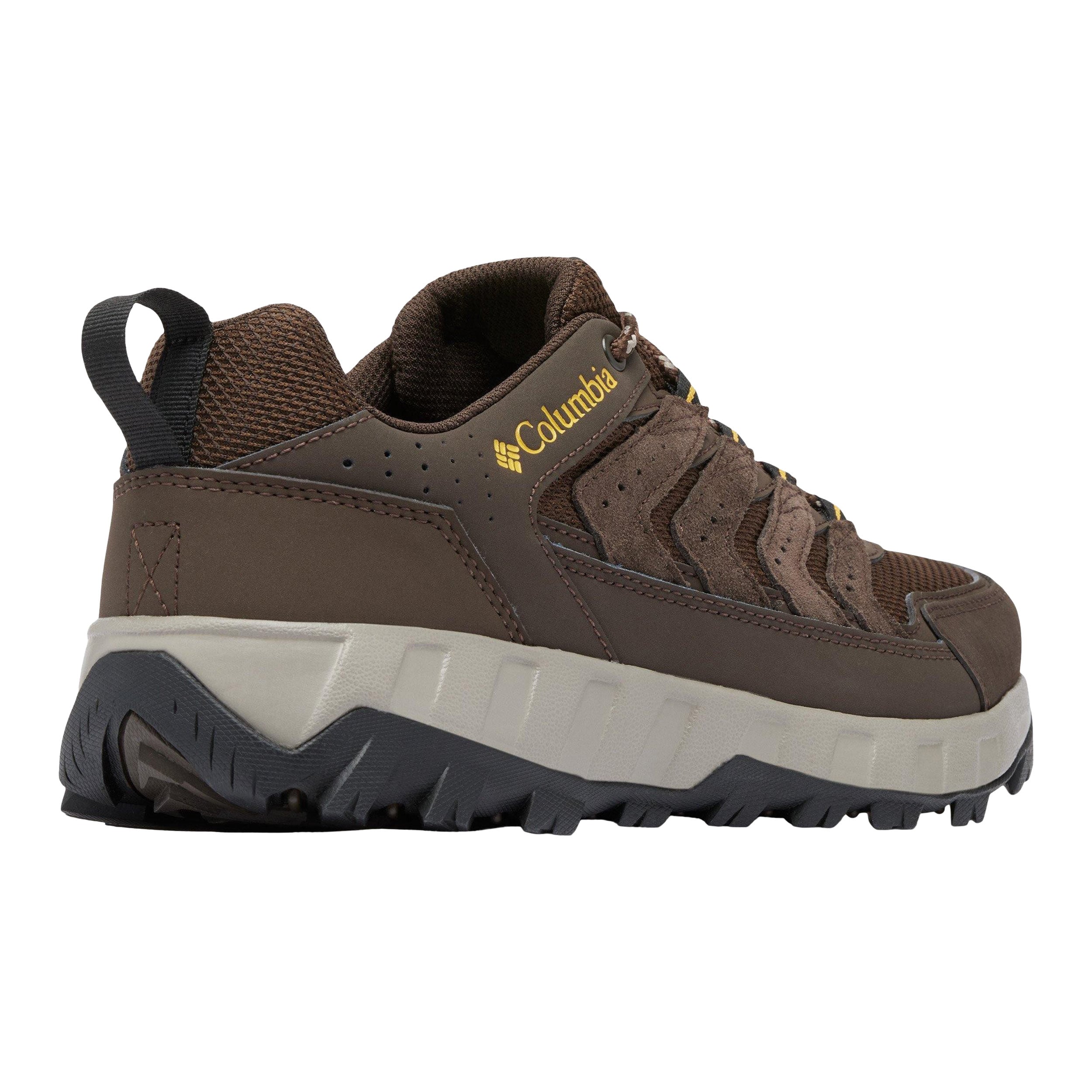 Columbia Strata Trail Low Shoes - Cordovan/Golden Yellow