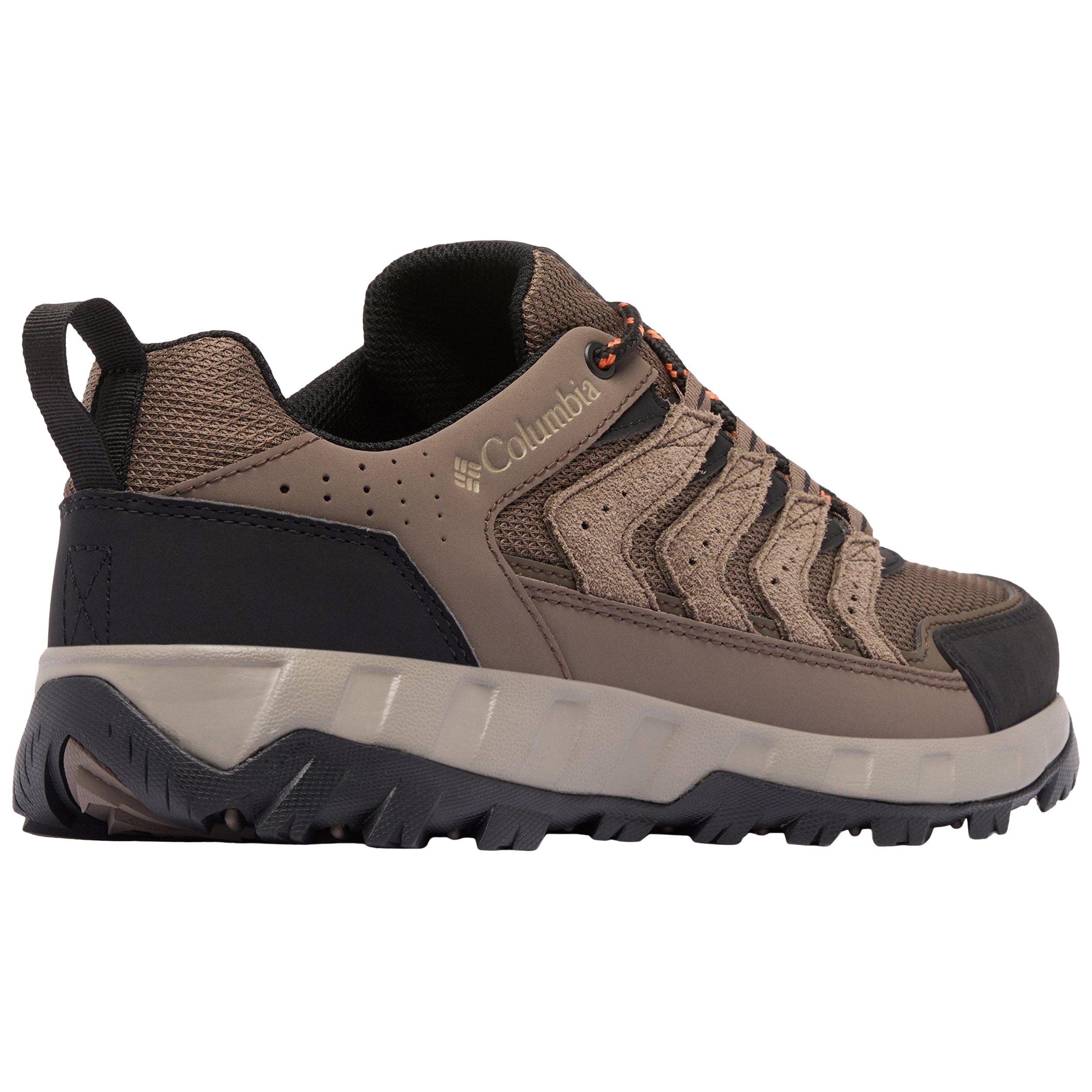 Columbia Strata Trail Low Shoes - Mud/Tangy Orange