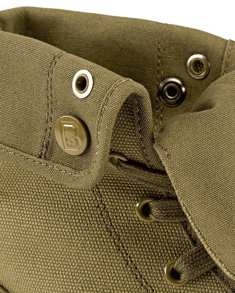 Brandit Military Canvas Sneaker High Boots - Olive