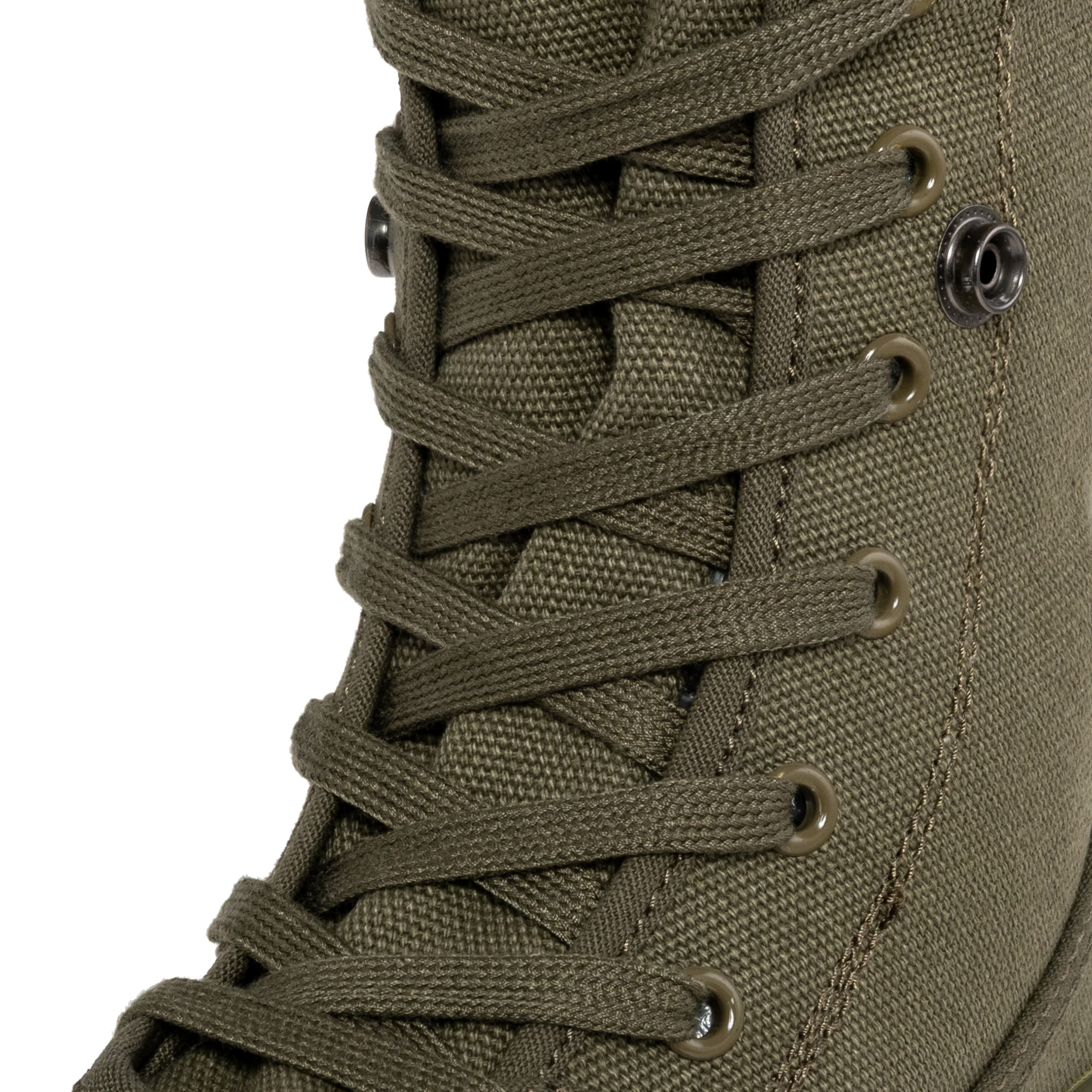 Brandit Military Canvas Sneaker High Boots - Olive