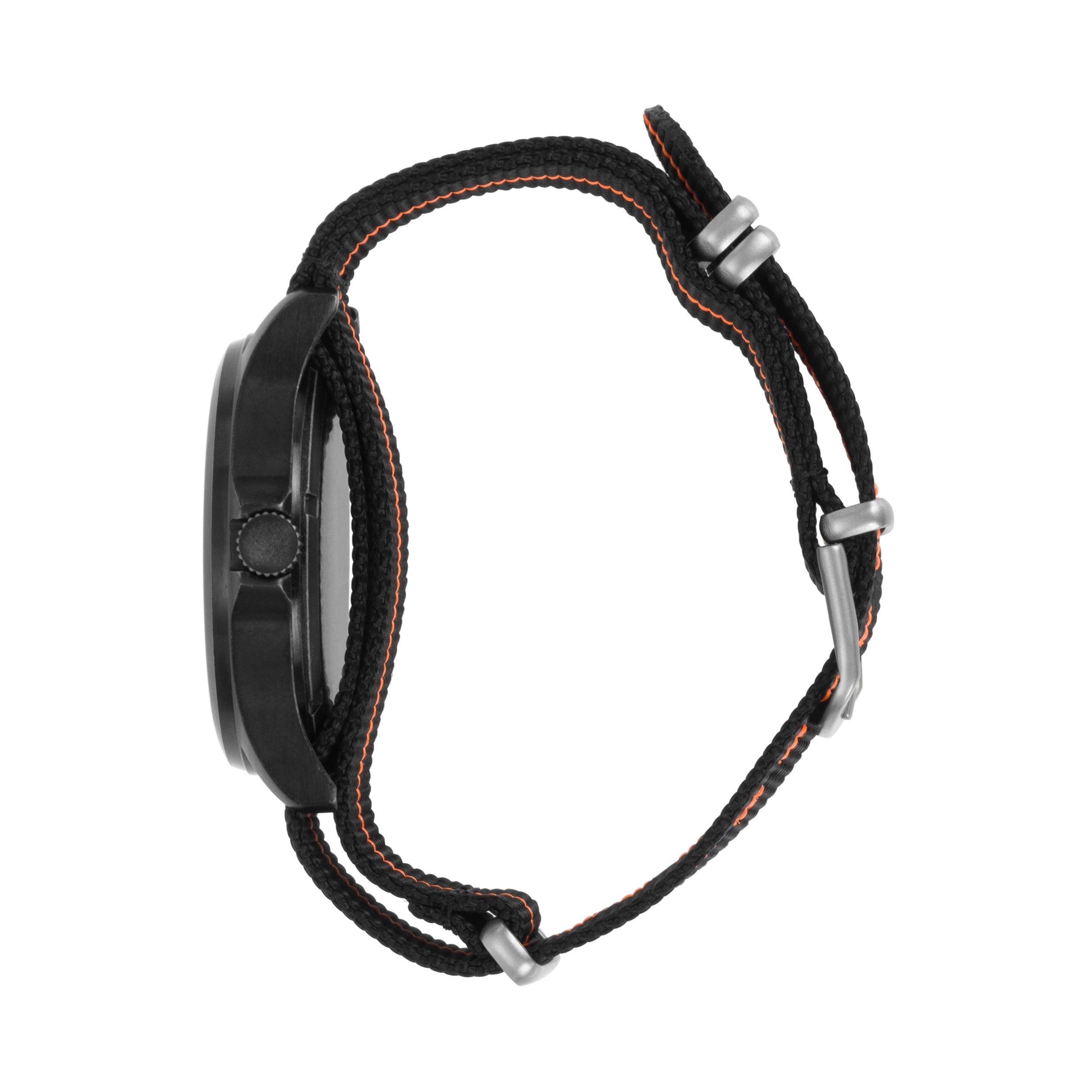 Traser P67 Officer Pro GunMetal TS Watch - Black/Orange