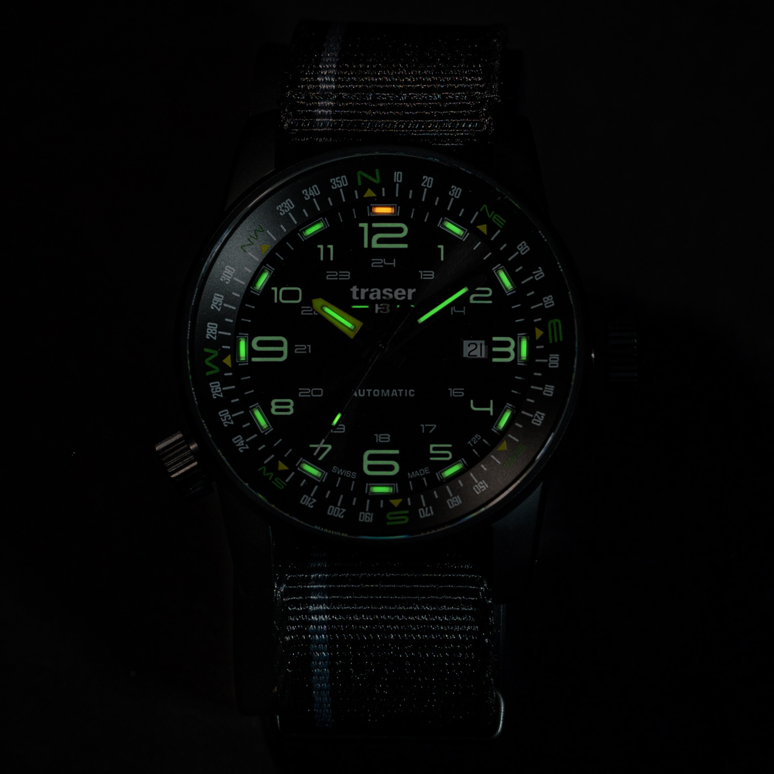 Traser P68 Pathfinder Automatic TS Watch - Black