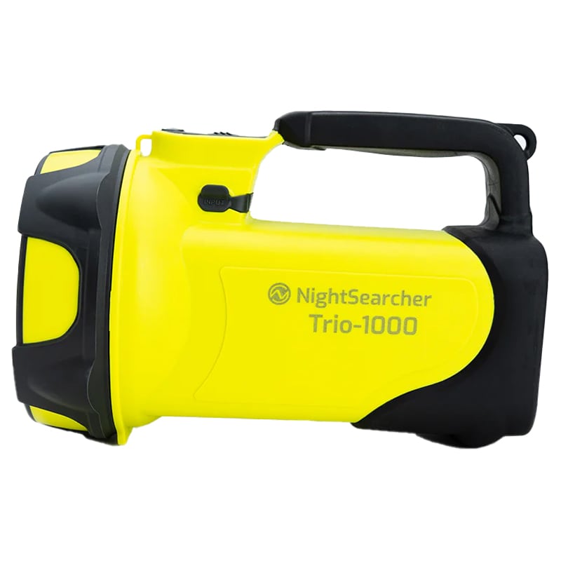 NightSearcher Trio-1000 Torch Yellow/Grey - 1000 lumens
