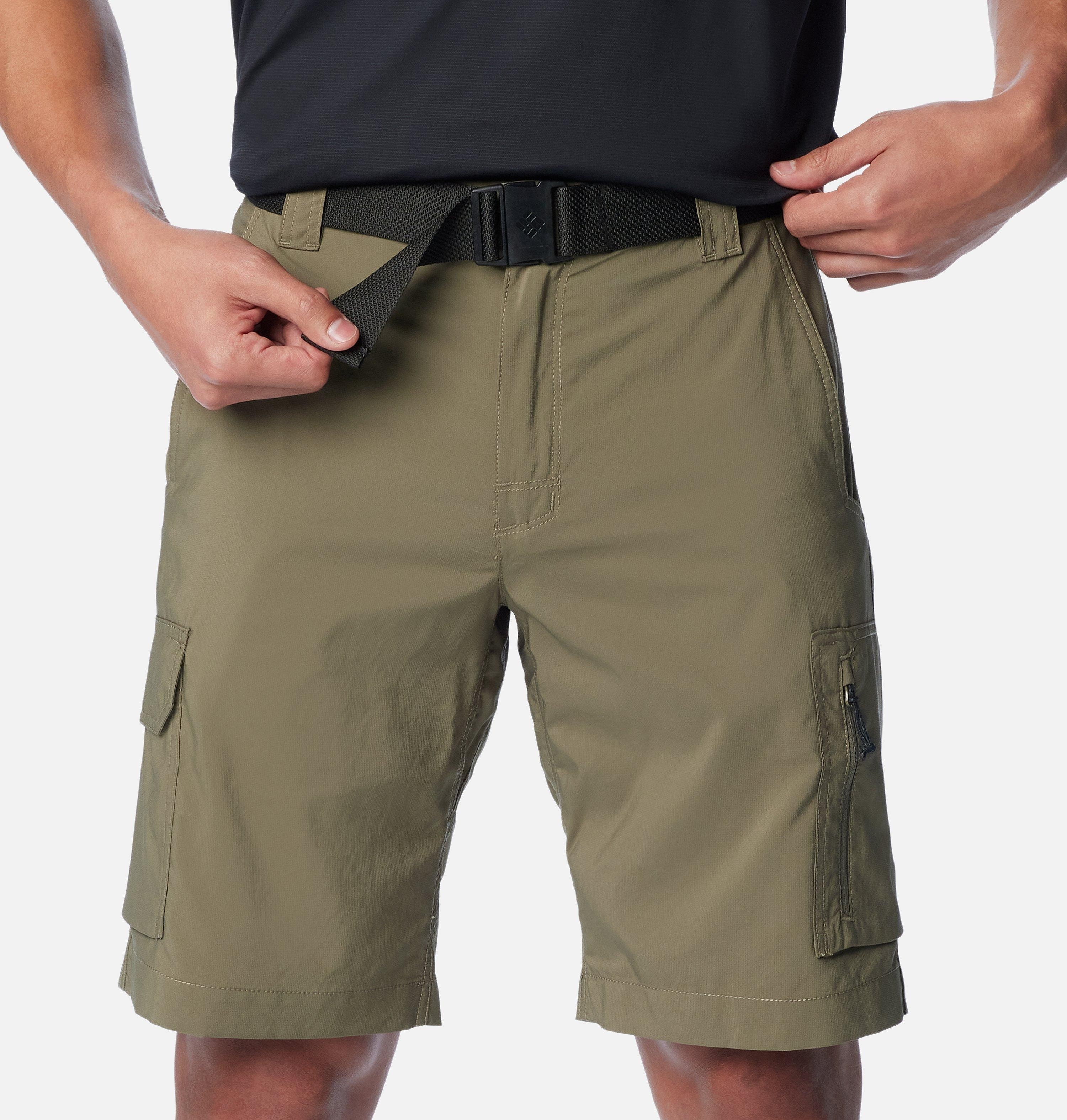 Columbia Silver Ridge Utility Cargo Shorts - Stone Green