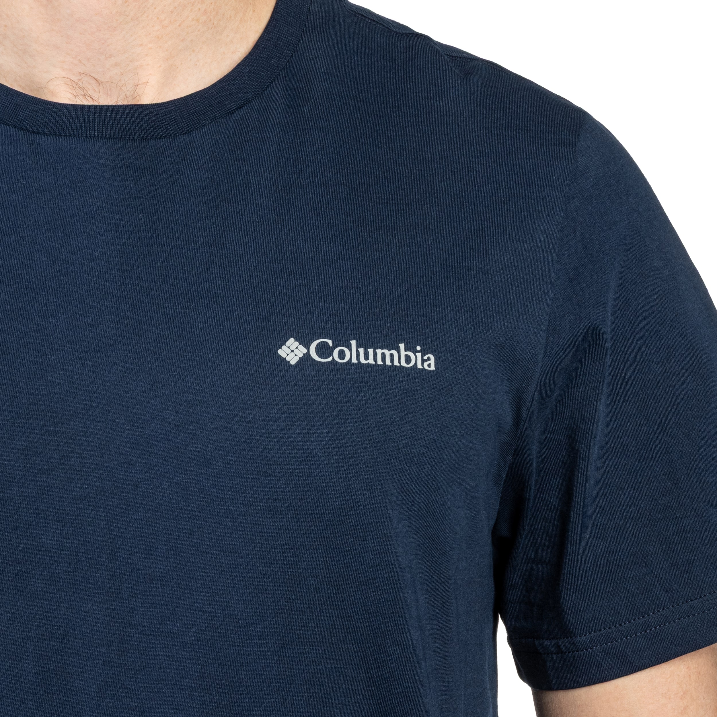 Columbia Organic Cotton T-Shirt - Collegiate Navy