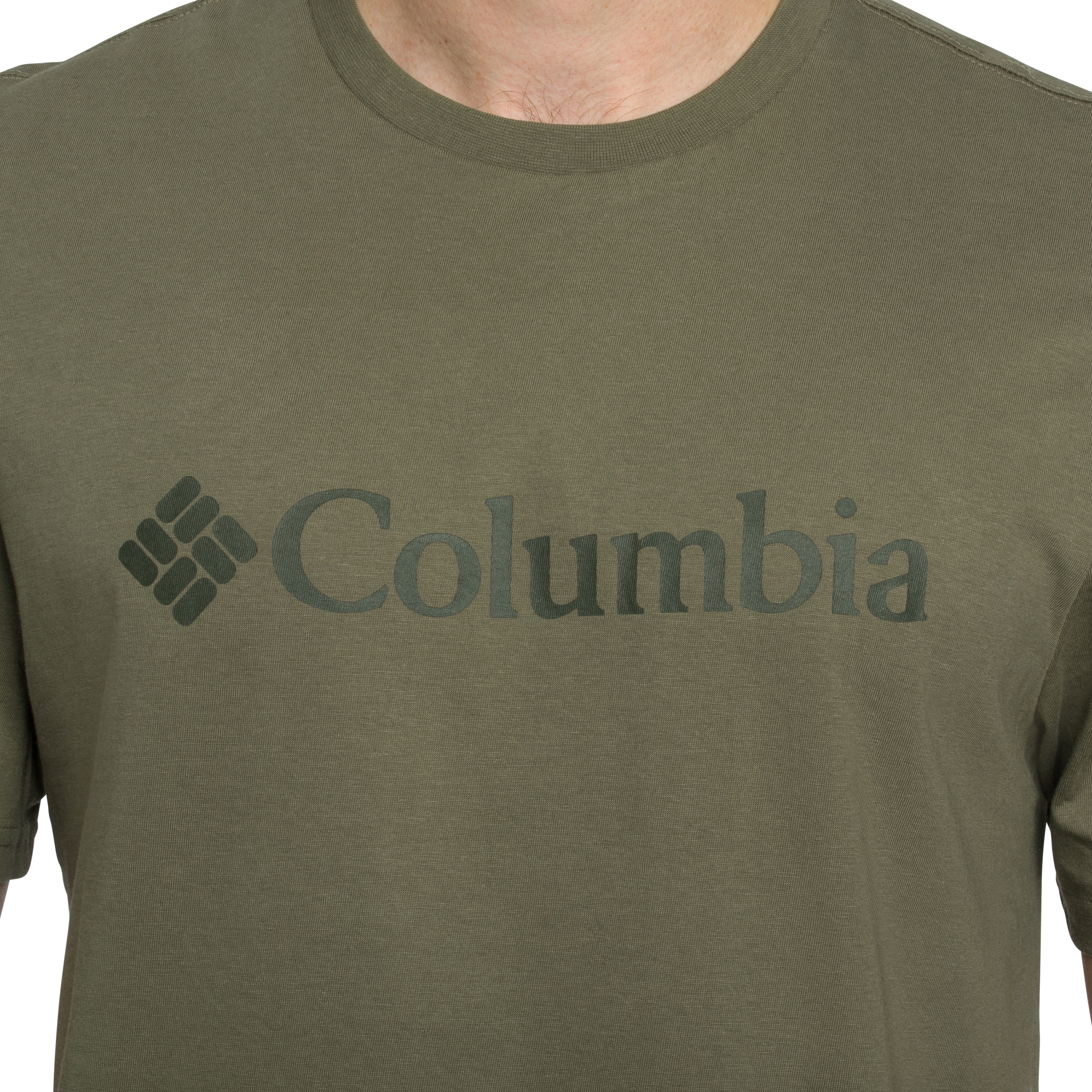 Columbia CSC Basic Logo Organic Cotton T-Shirt - Stone Green
