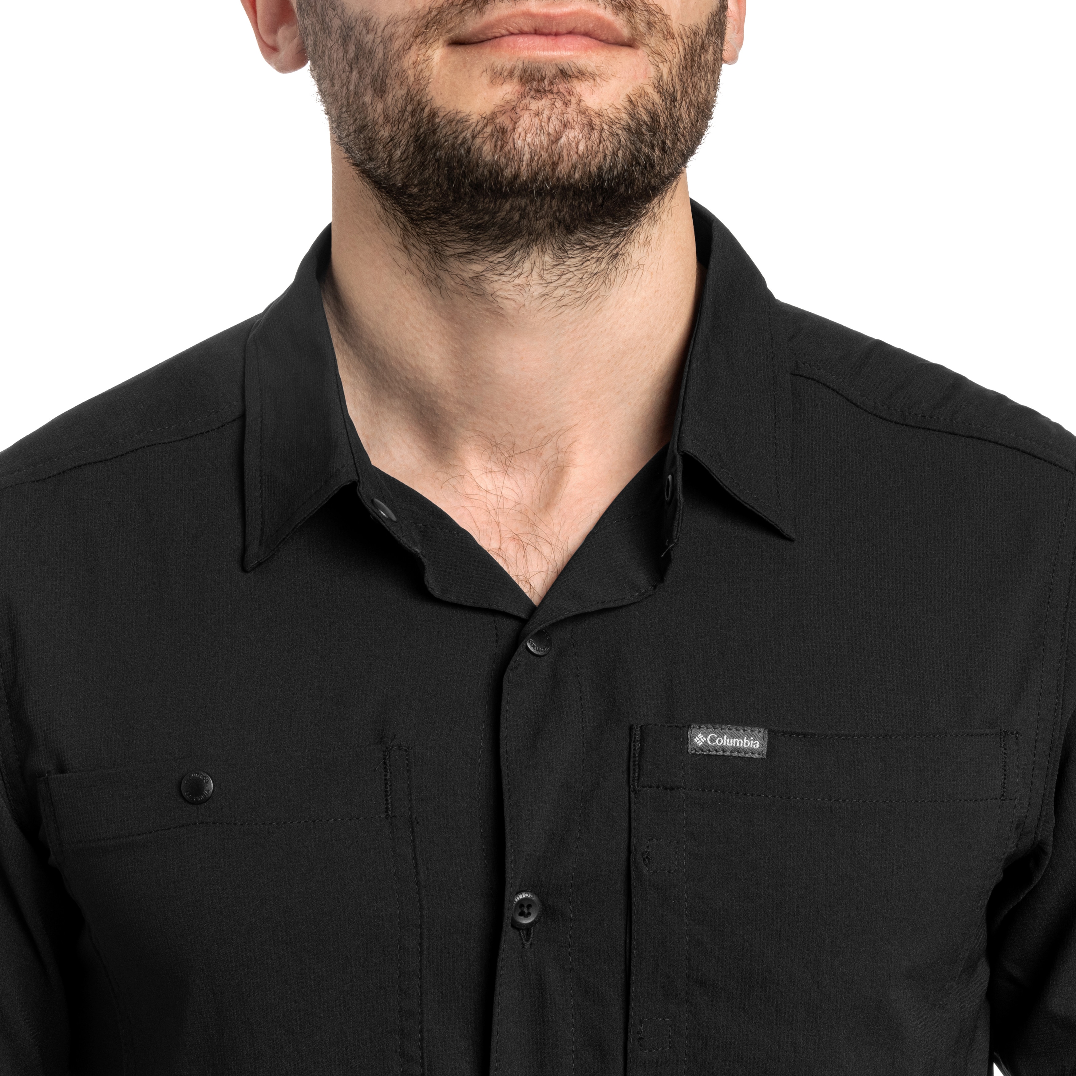 Columbia Silver Ridge Utility II Short Sleeve Shirt - Black