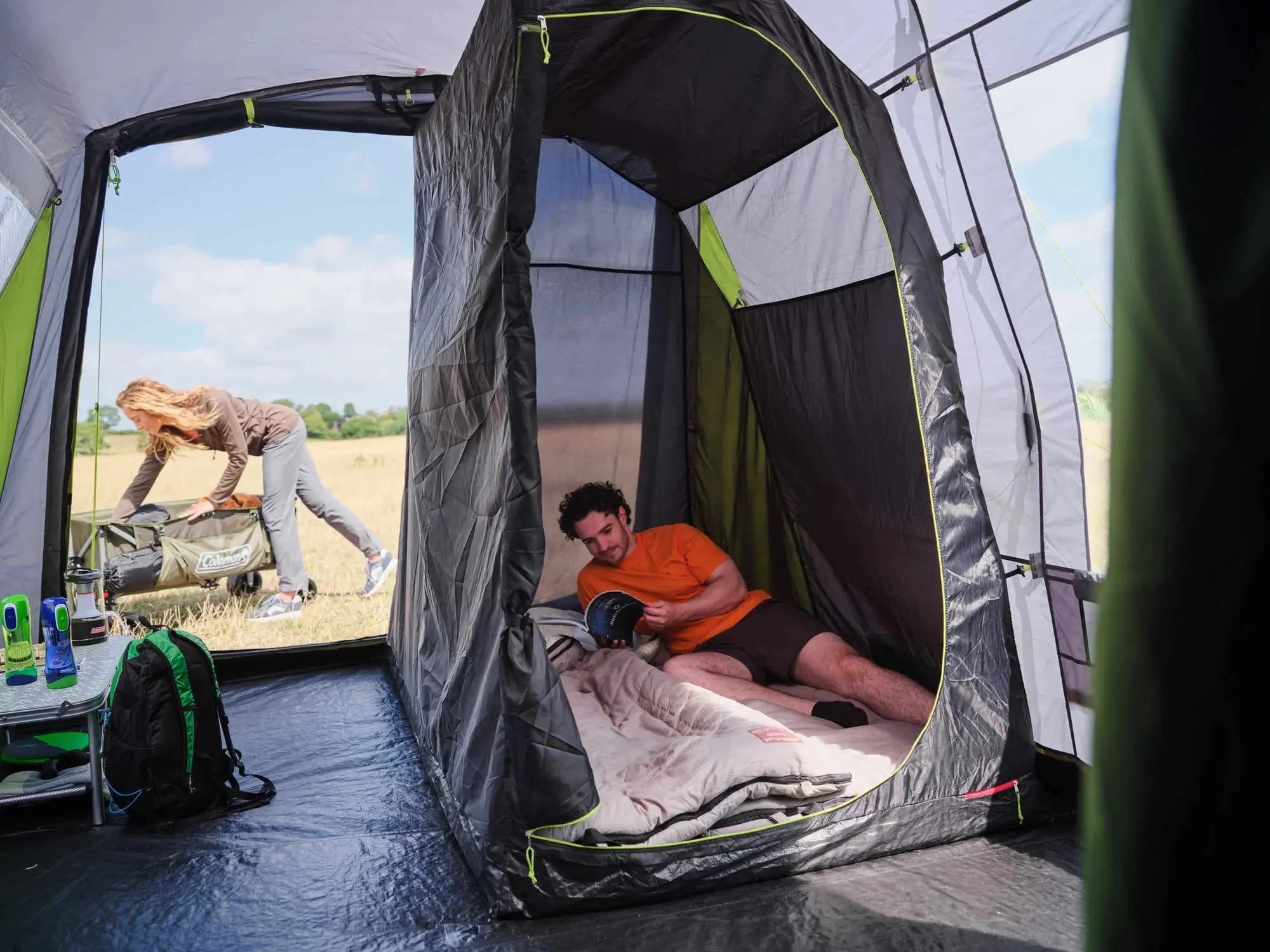 Coleman Bedroom for Victoria Falls 4 tents