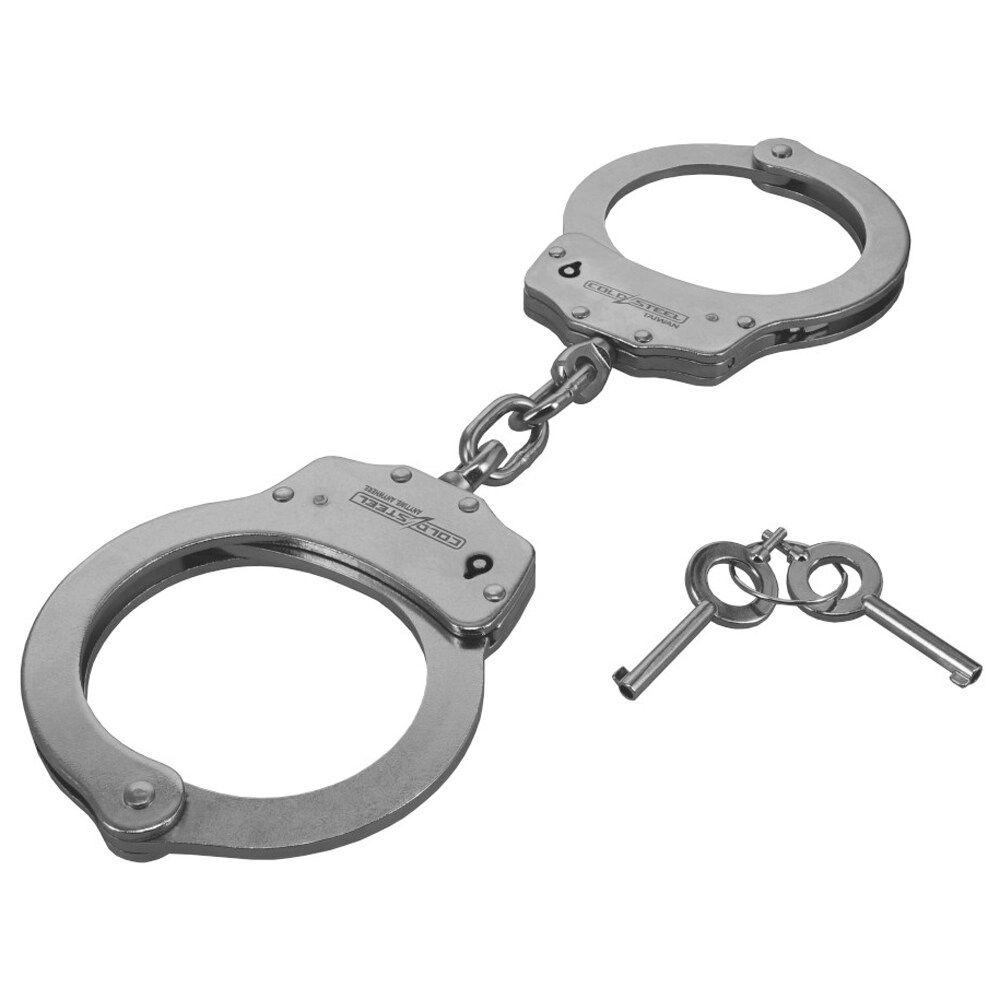 Cold Steel Chain Handcuffs