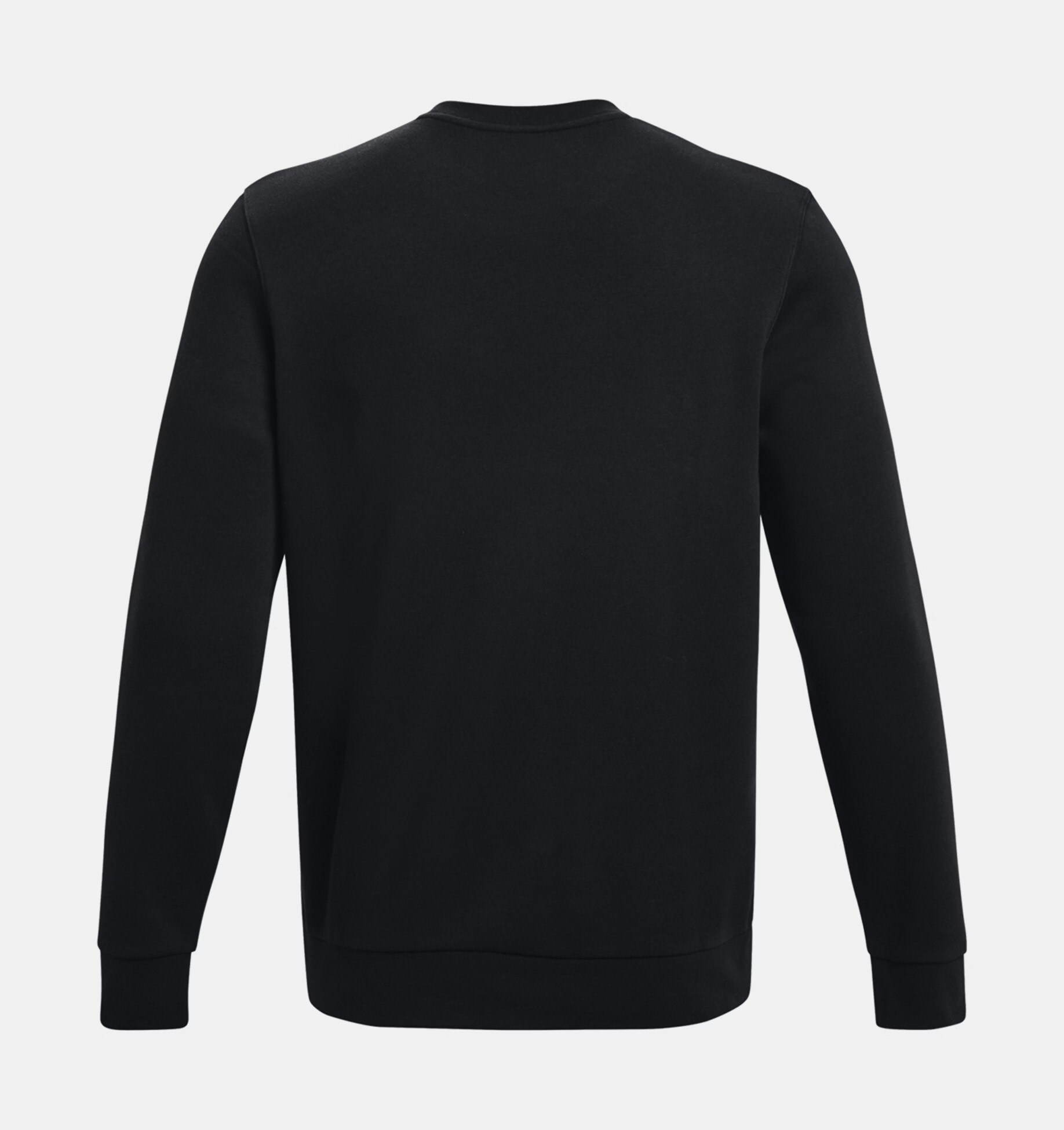 Under Armour Icon Fleece Crew Sweatshirt - Black/White