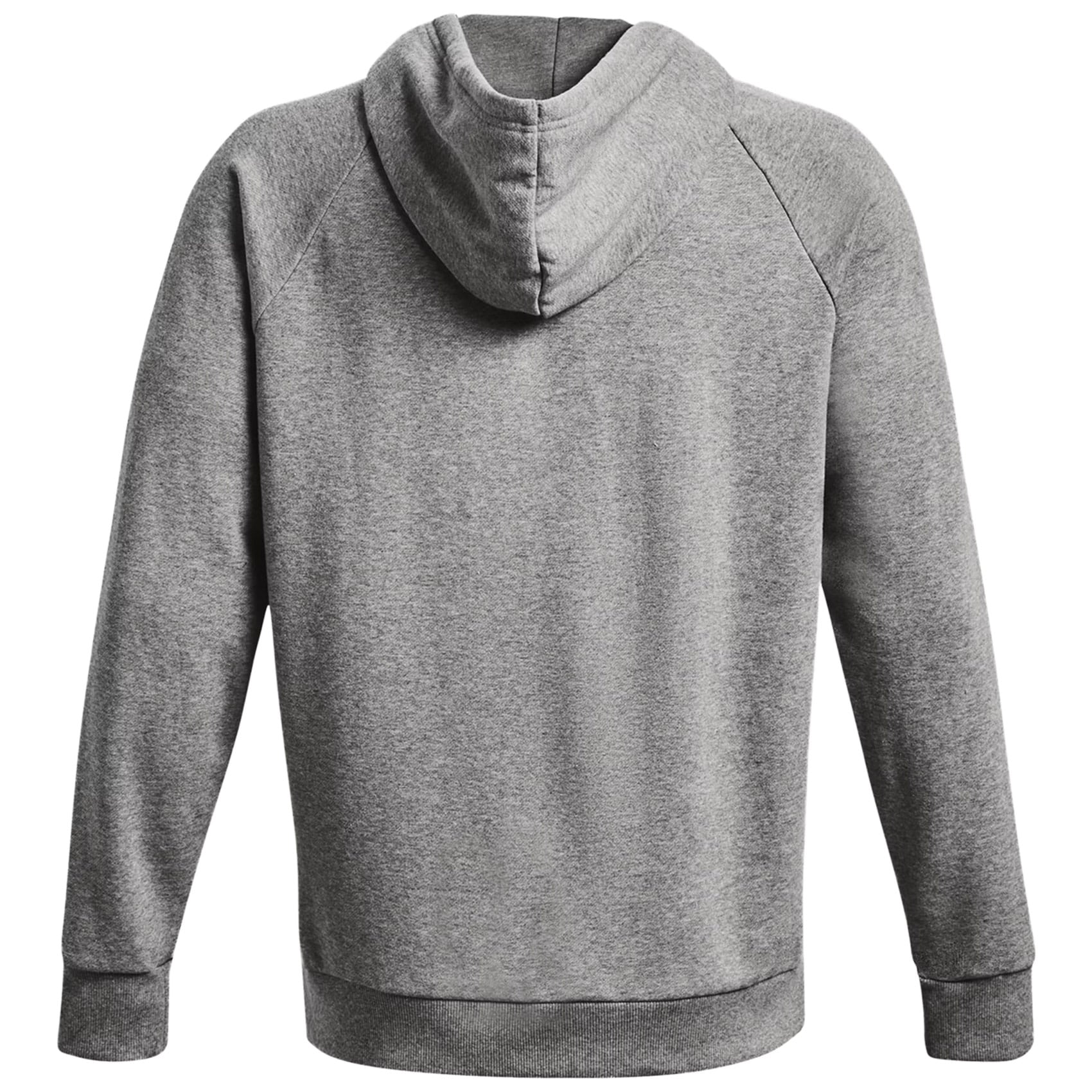 Under Armour Rival Fleece Logo Sweatshirt - Castlerock Light Heather/White