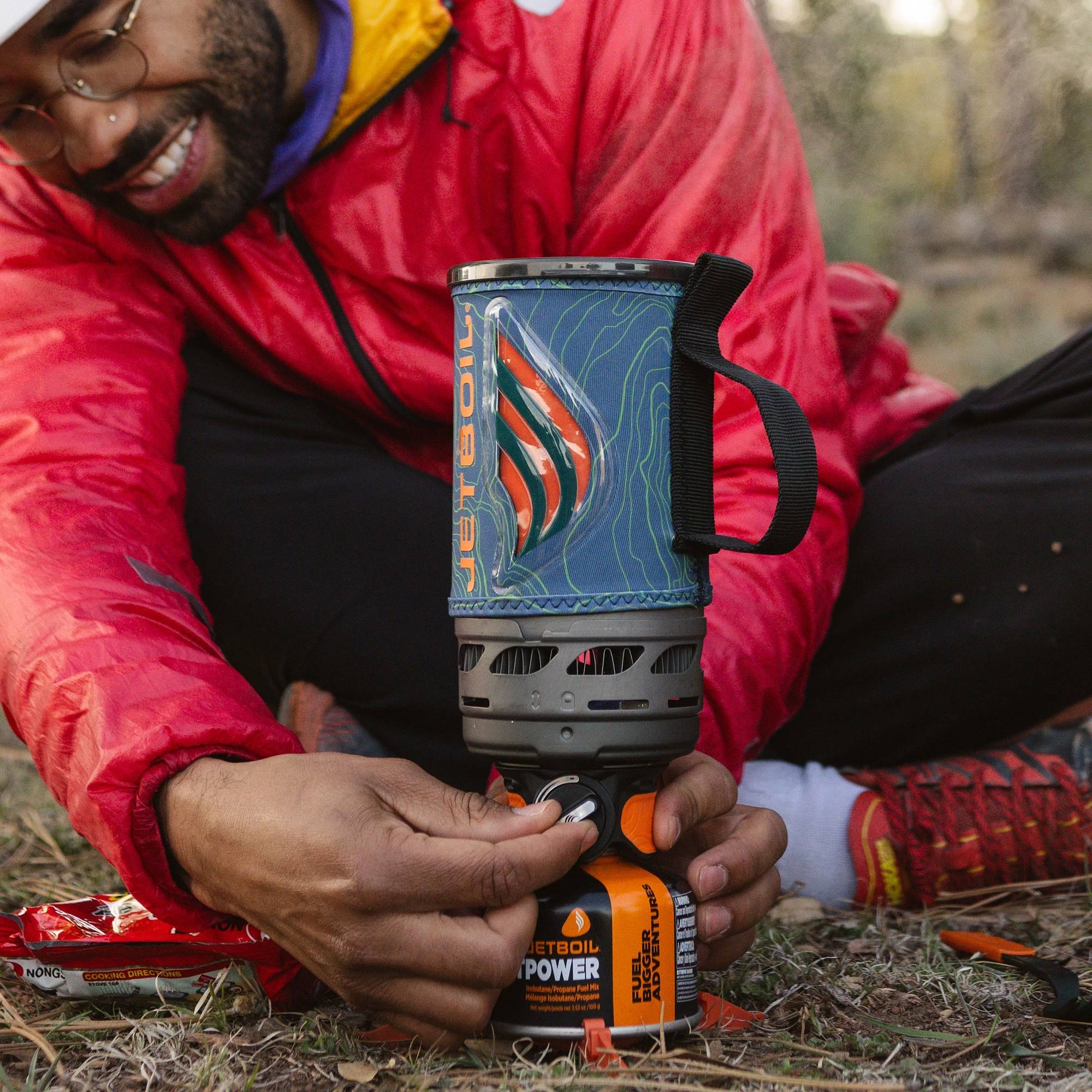 Jetboil Flash 2.0 Travel Stove with pot 1 l - Ocean Topo