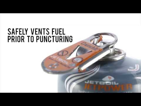 Jetboil CrunchIt Piercing Tool for empty cartridges - Silver