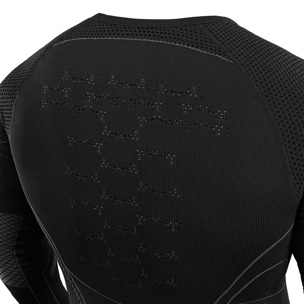 M-Tac Long Sleeve Thermal Shirt - Black/Dark Gray