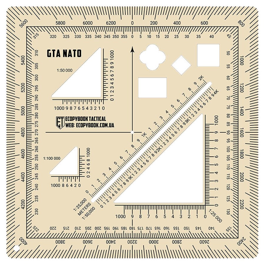 M-Tac Ecopybook GTA NATO Ruler – Blue
