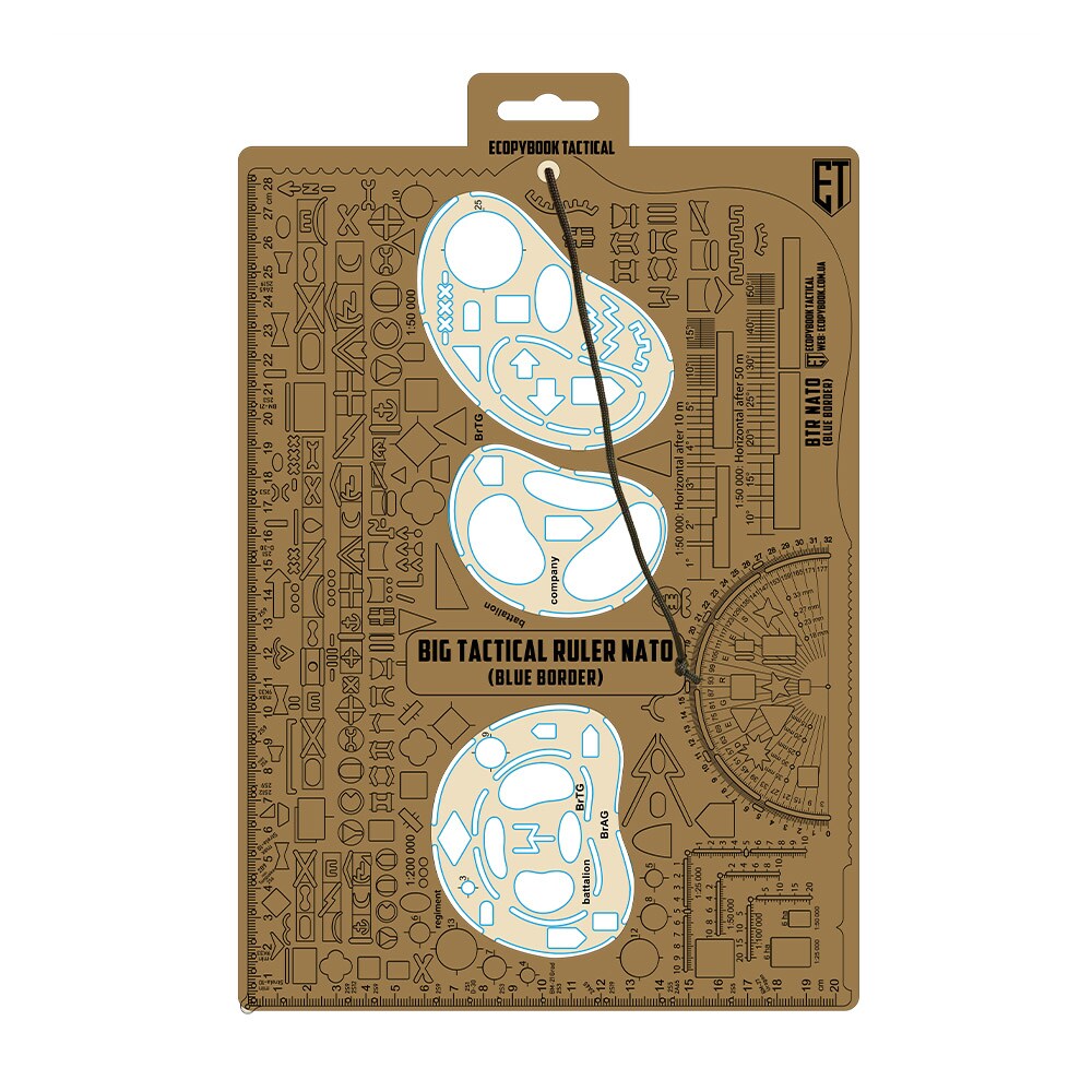 M-Tac Ecopybook BTR NATO Ruler - Blue
