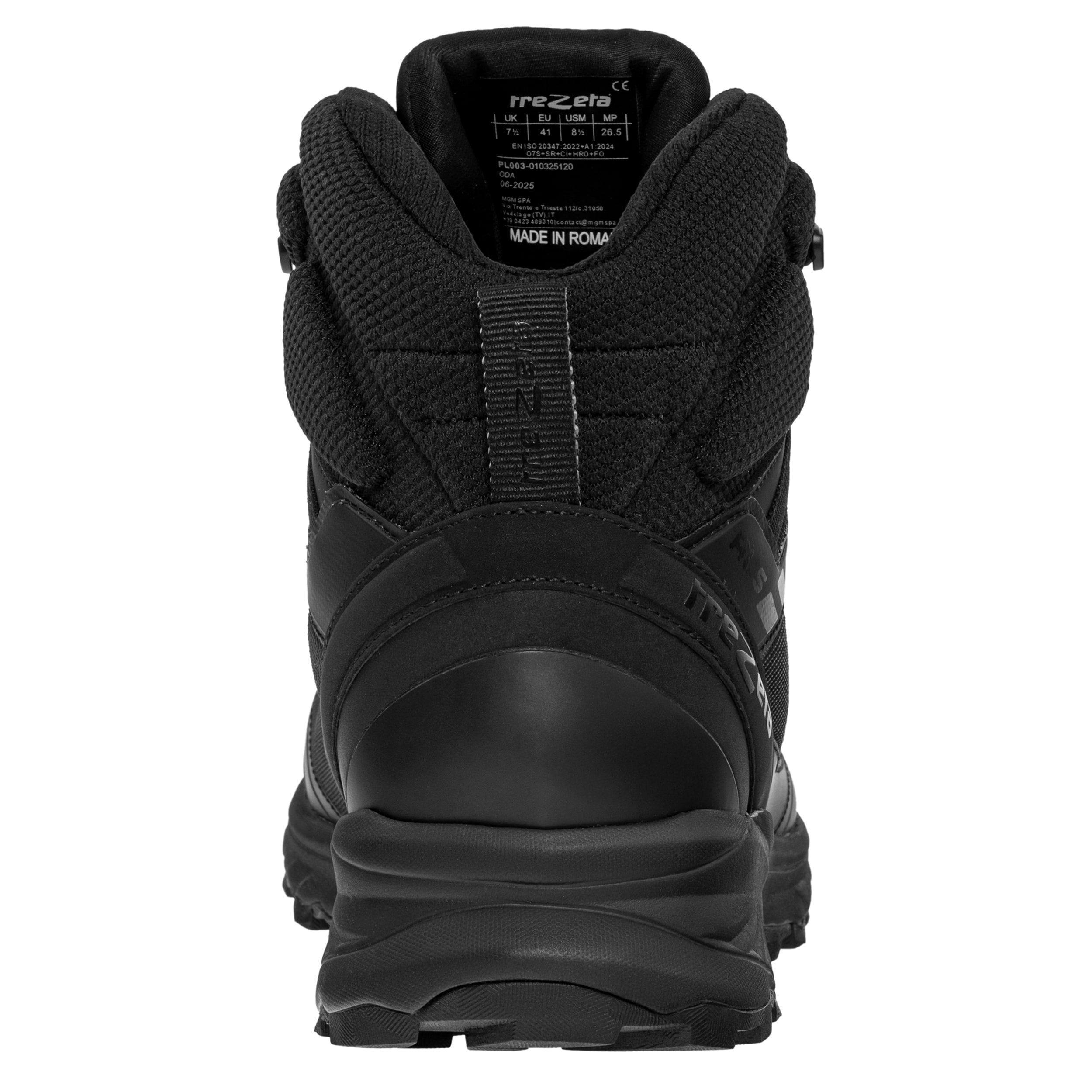 Trezeta Patrol MID Text WP Boots - Black