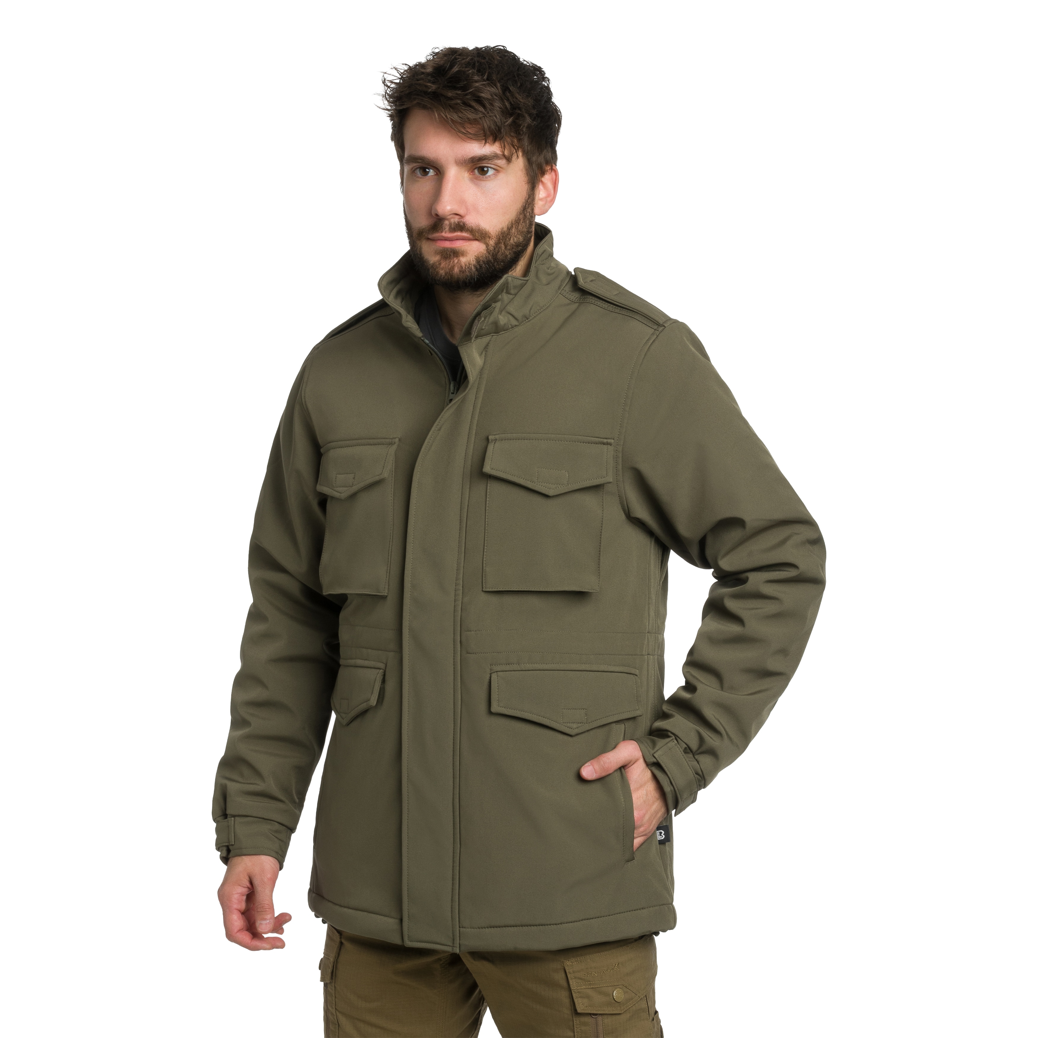 Brandit M65 Softshell Jacket - Olive