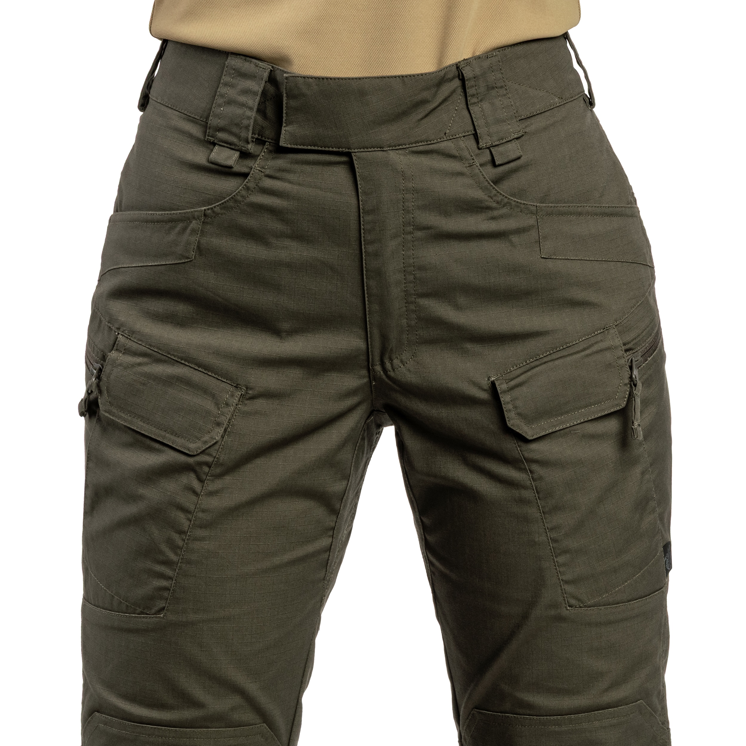 Helikon-Tex UTP PolyCotton Stretch Rip-Stop Women's Trousers - Taiga Green