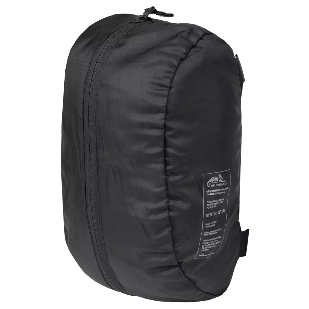 Helikon-Tex Supertarp Small Spark-Resistant Camping Tarp - Black