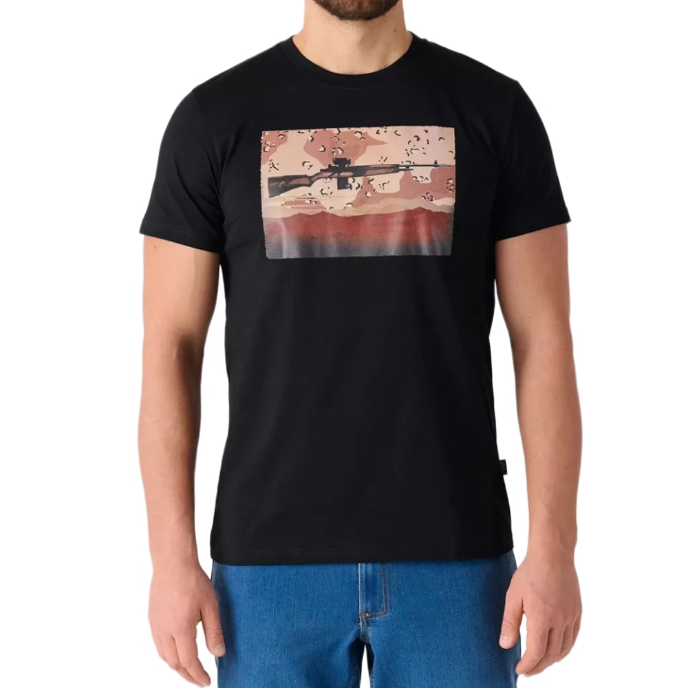 Helikon-Tex M14 T-Shirt - Black/6 Color Desert