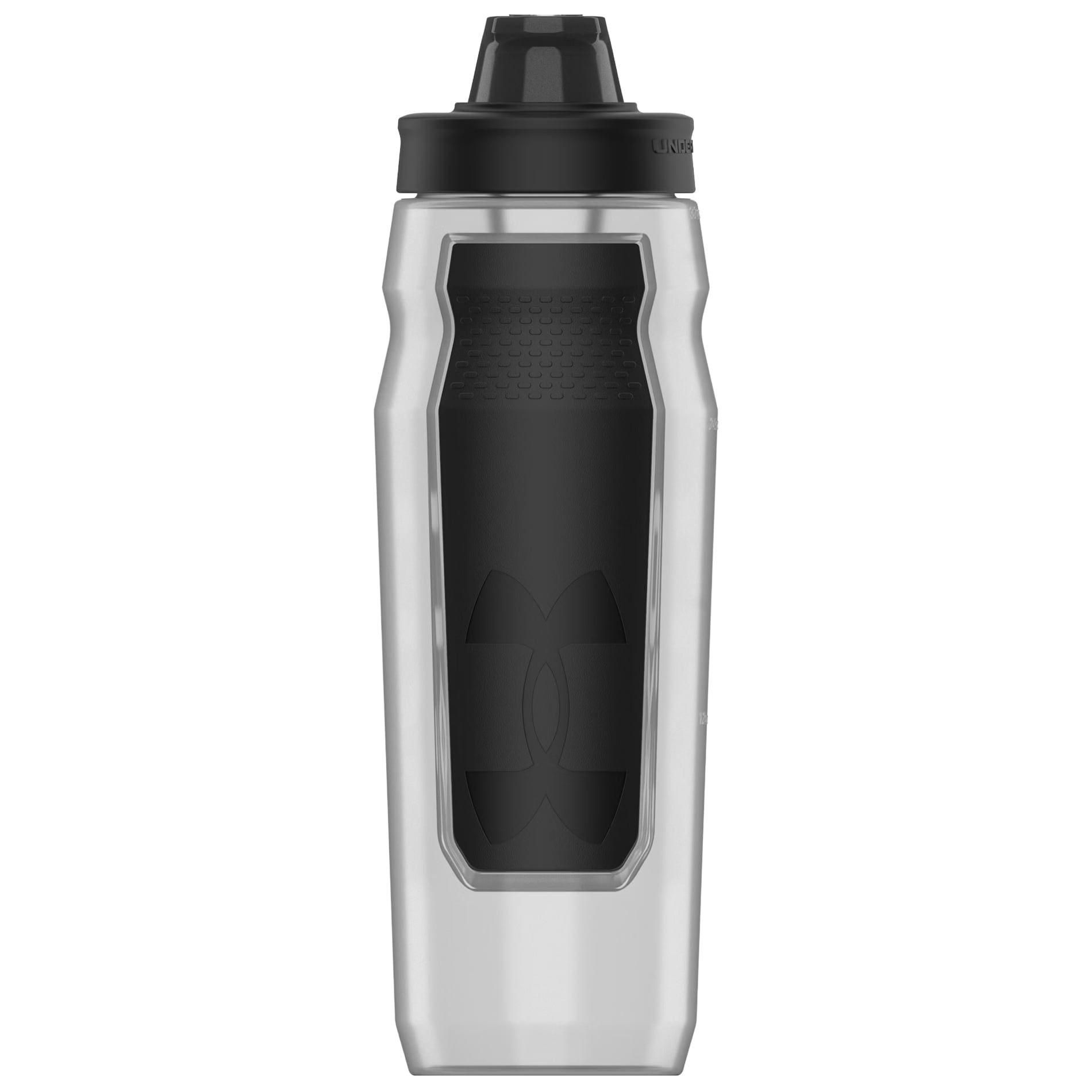 Under Armour Playmaker Squeeze Water Bottle 950 ml - Clear/Black