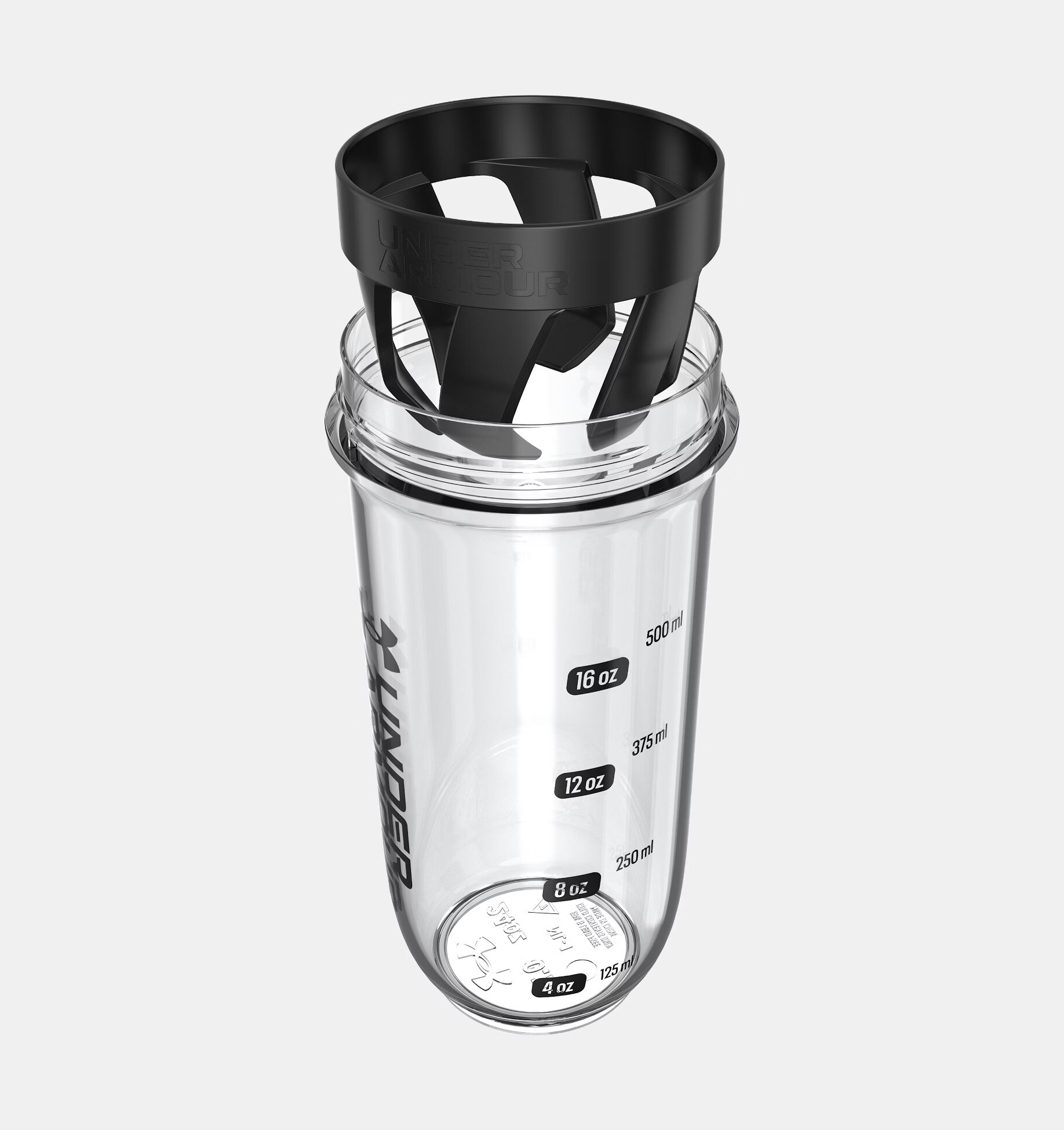 Under Armour Clarity Shaker 700 ml - Clear/Black