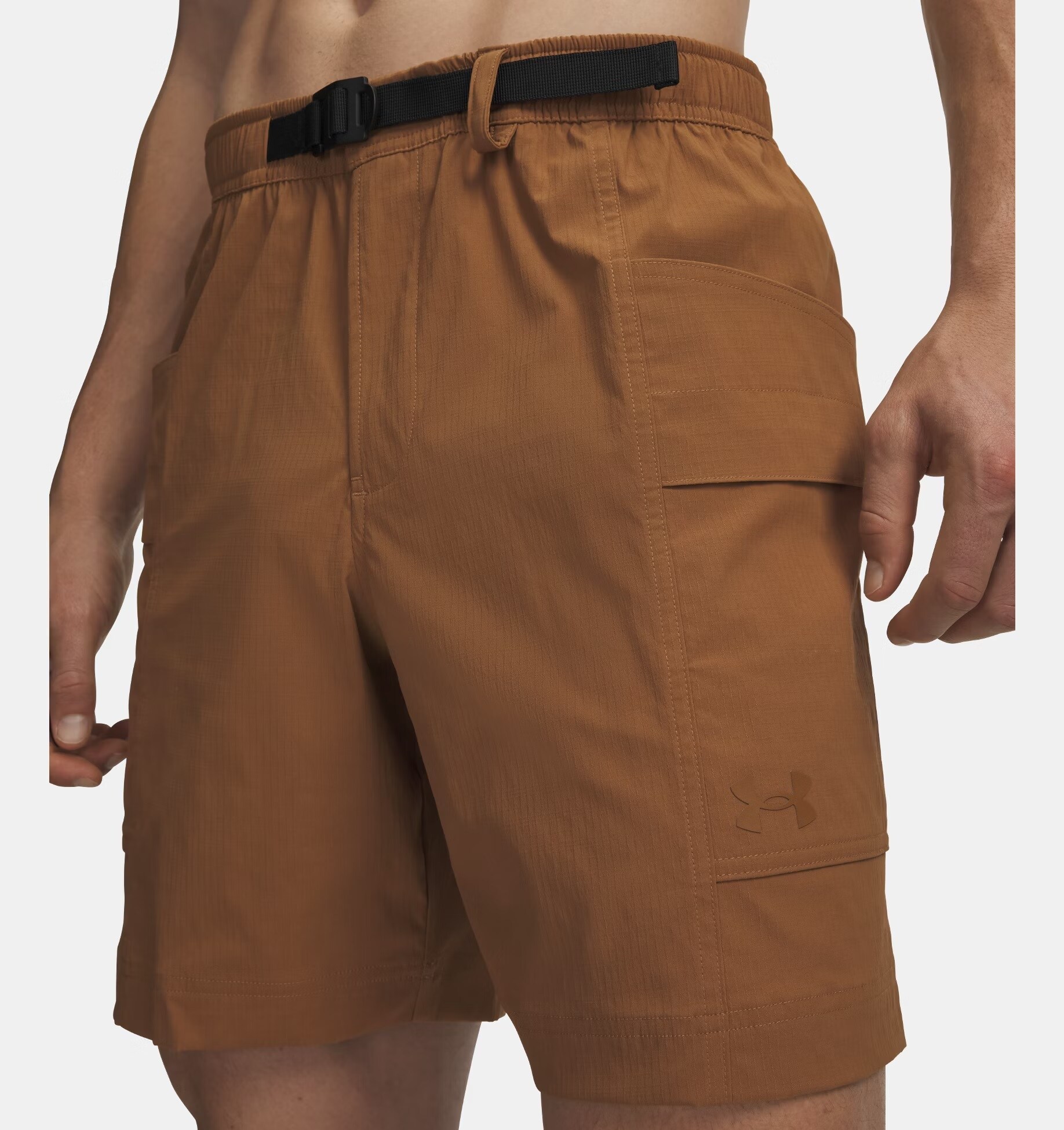 Under Armour Explor Hike Shorts - Tundra/Black