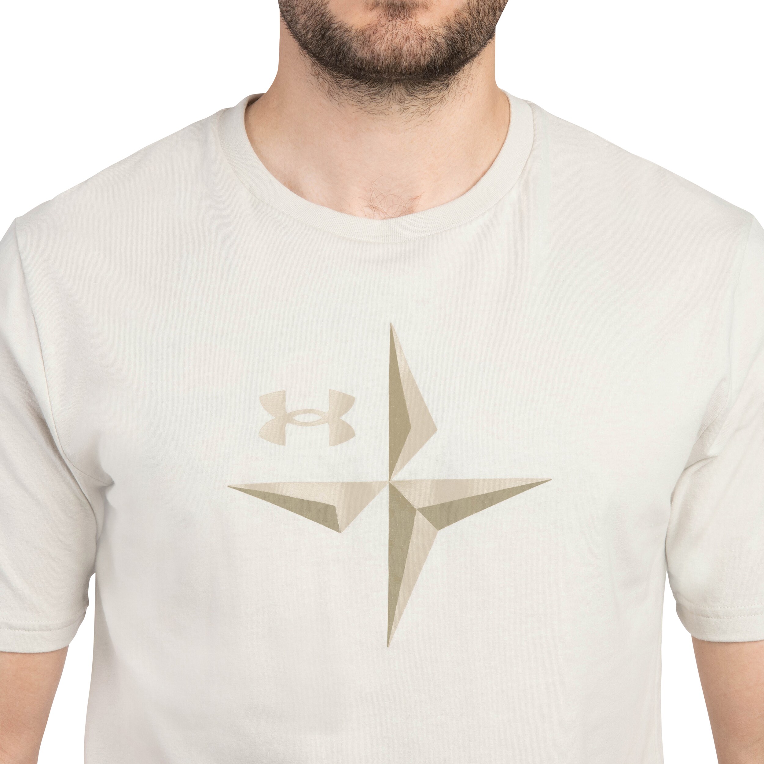 Under Armour Explor Graphic T-shirt - Summit White/City Khaki