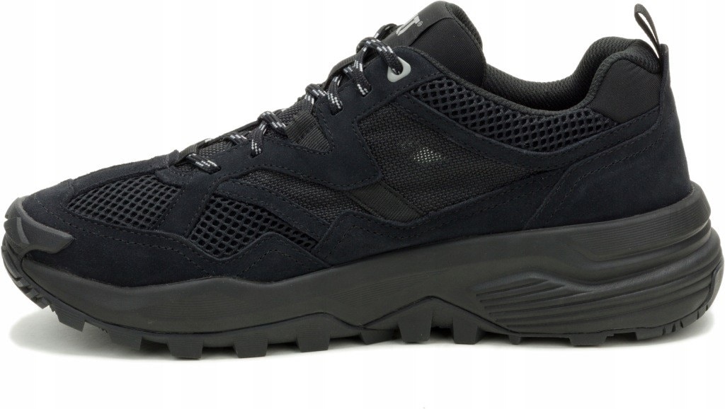 Cat Footwear Grapple Suede Mesh Shoes - Black