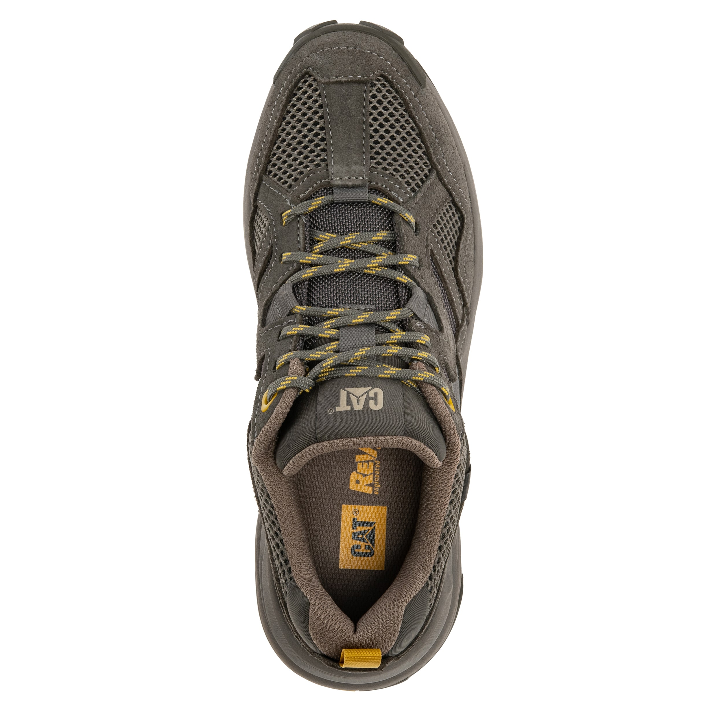 Cat Footwear Grapple Suede Mesh Shoes - Worn Brown