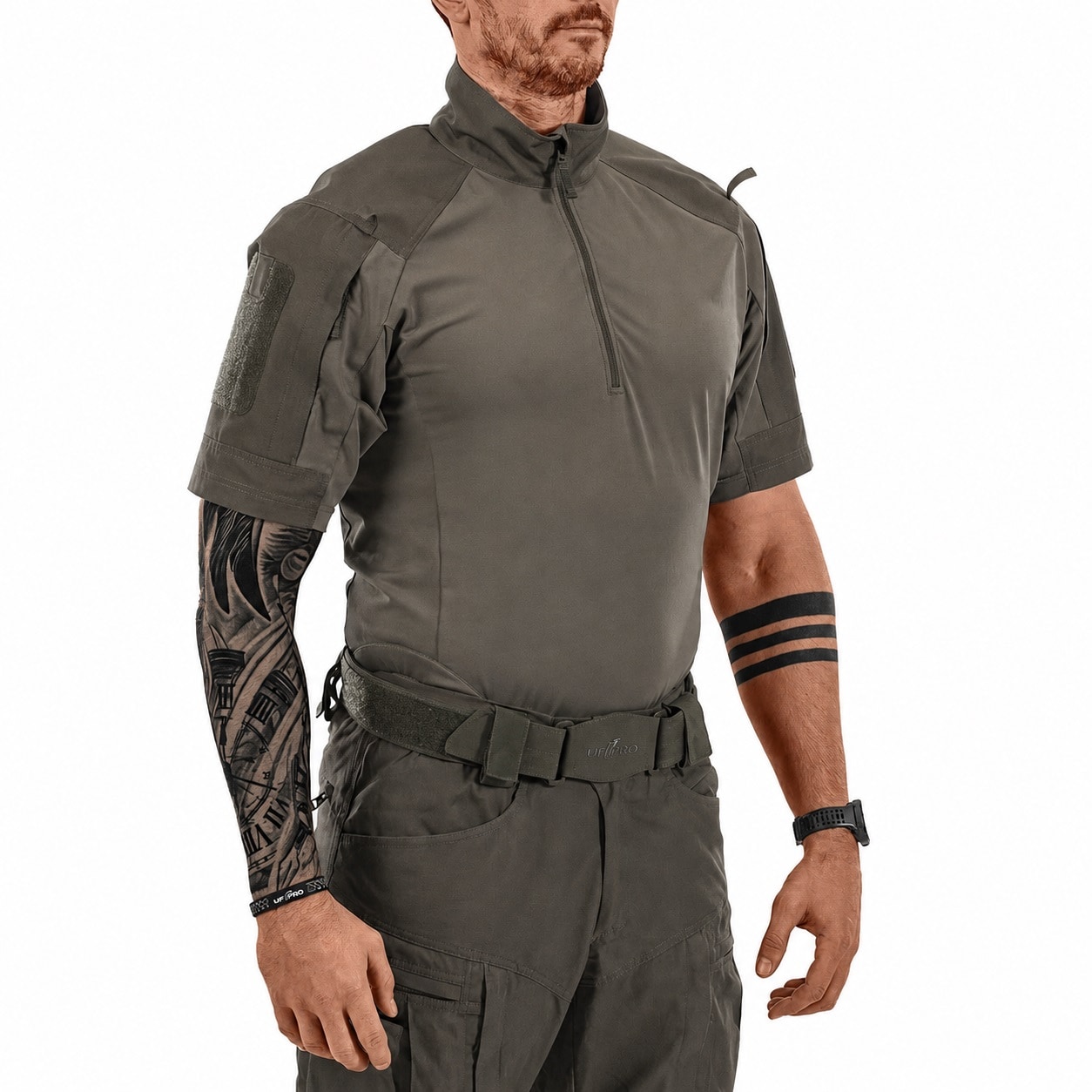UF PRO P-40 Responder Shirt Tactical Shirt - Brown Grey