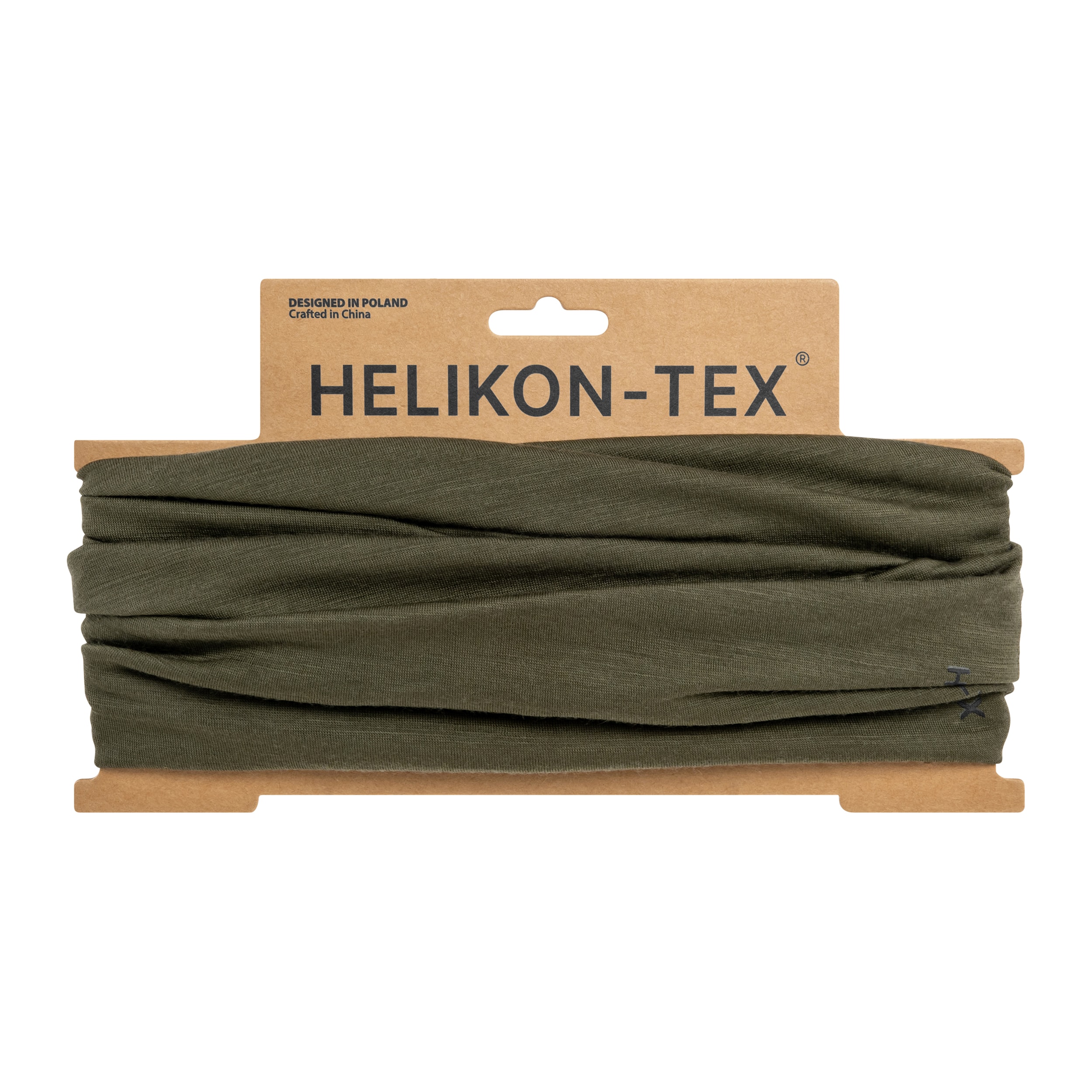 Helikon-Tex Wrap Merino Protective Scarf - Olive Green