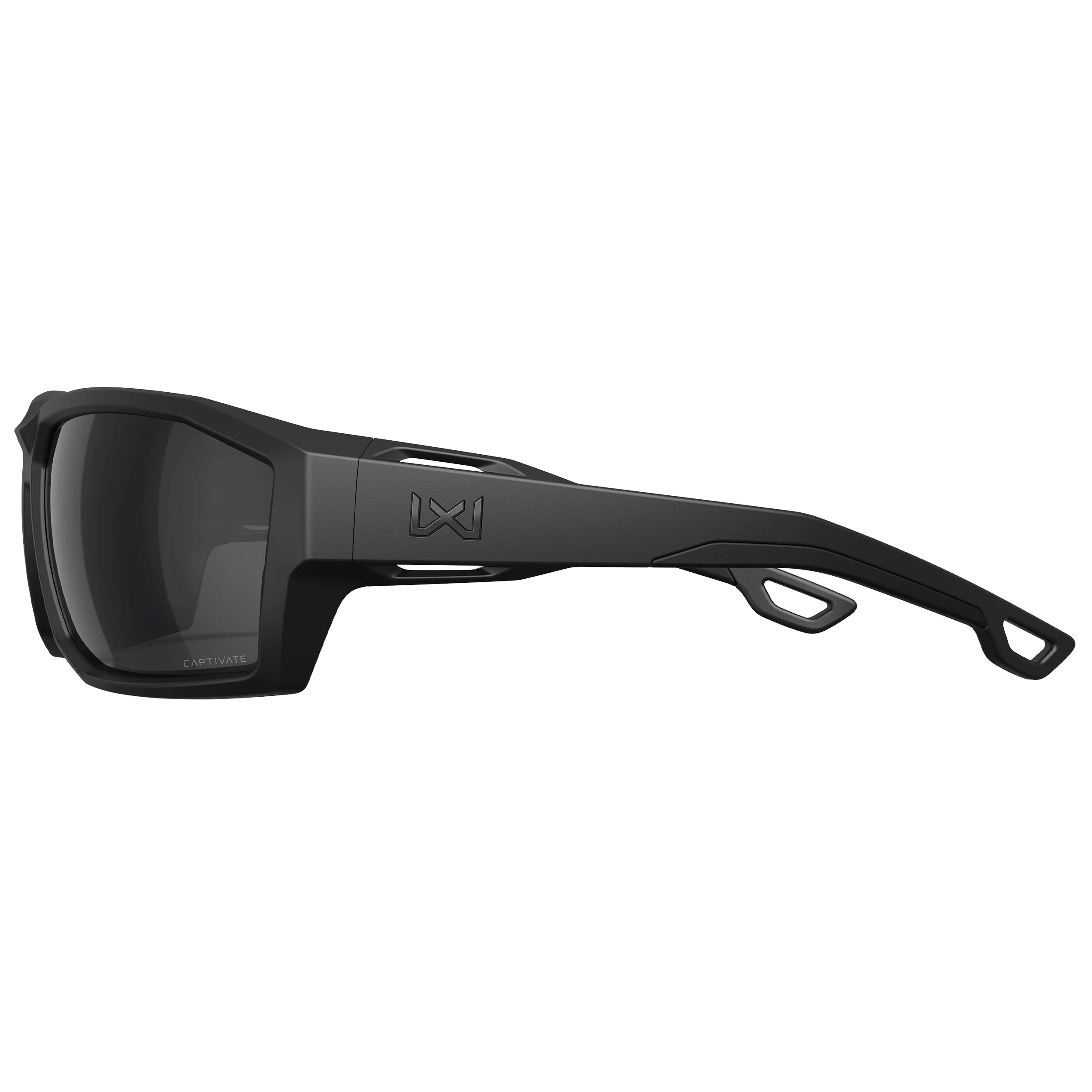 Wiley X Alpine Tactical Glasses - Captivate Grey Lenses/Matte Black