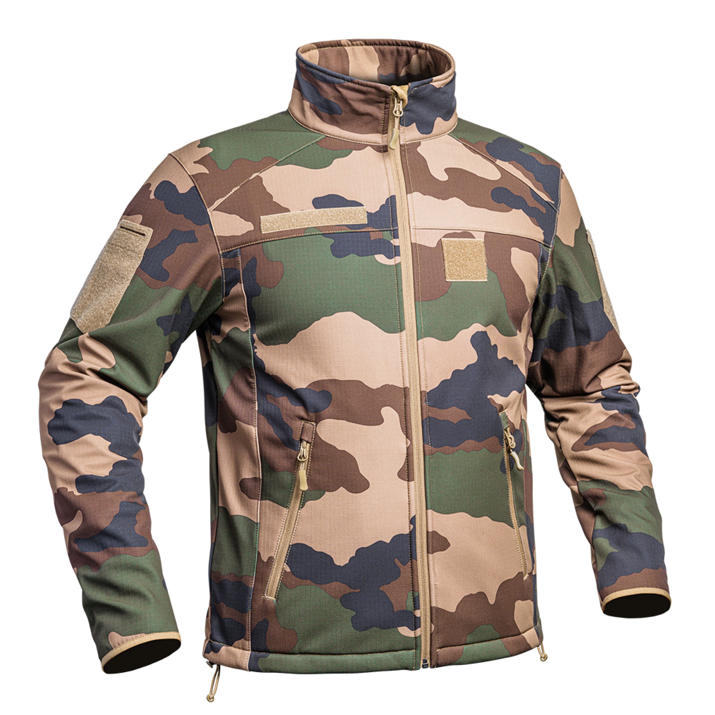 A10 Equipment Softshell Fighter Jacket - CCE Camo