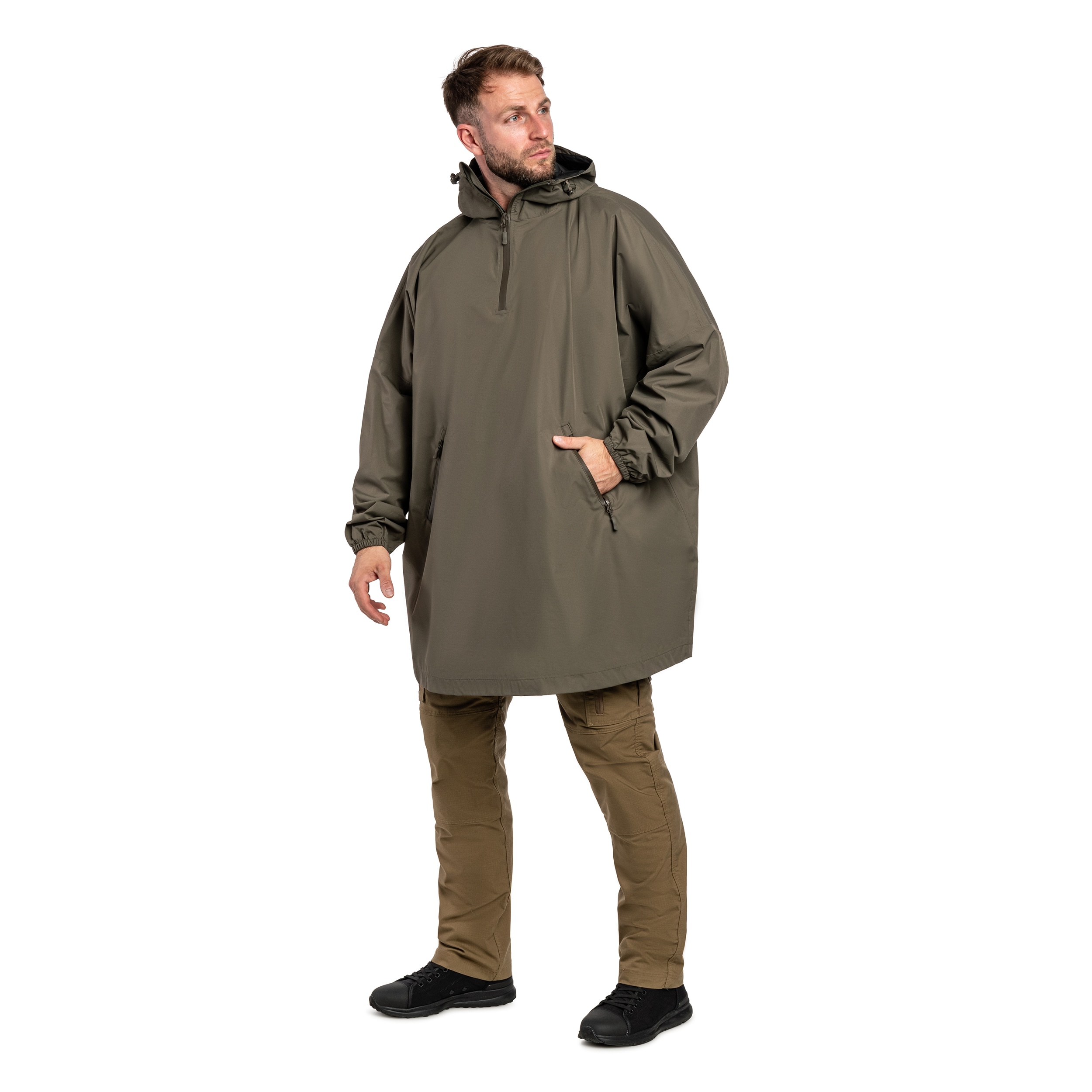 A10 Equipment Rain Protect Poncho - Olive Green