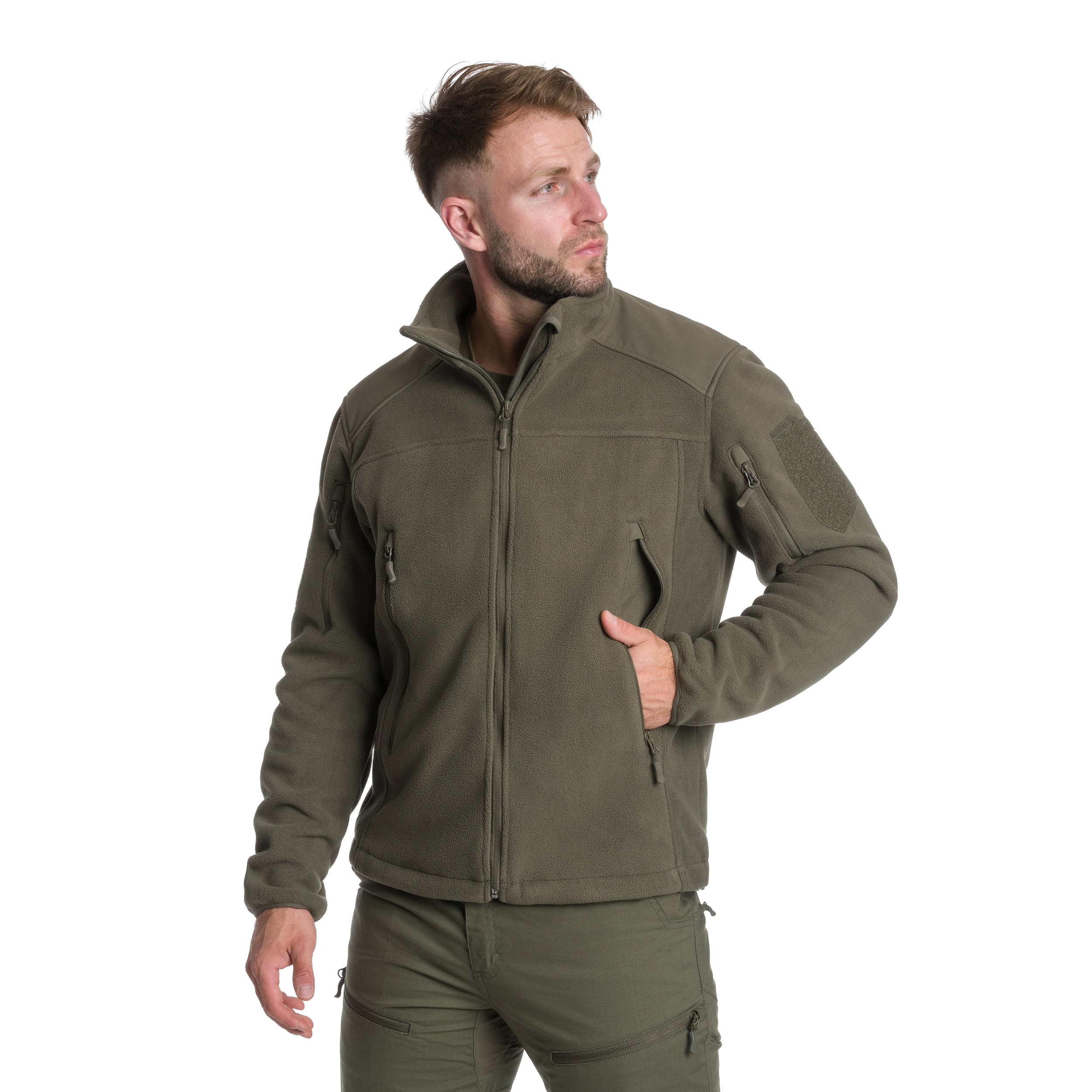 A10 Equipment Fleece Fighter - Olive Green