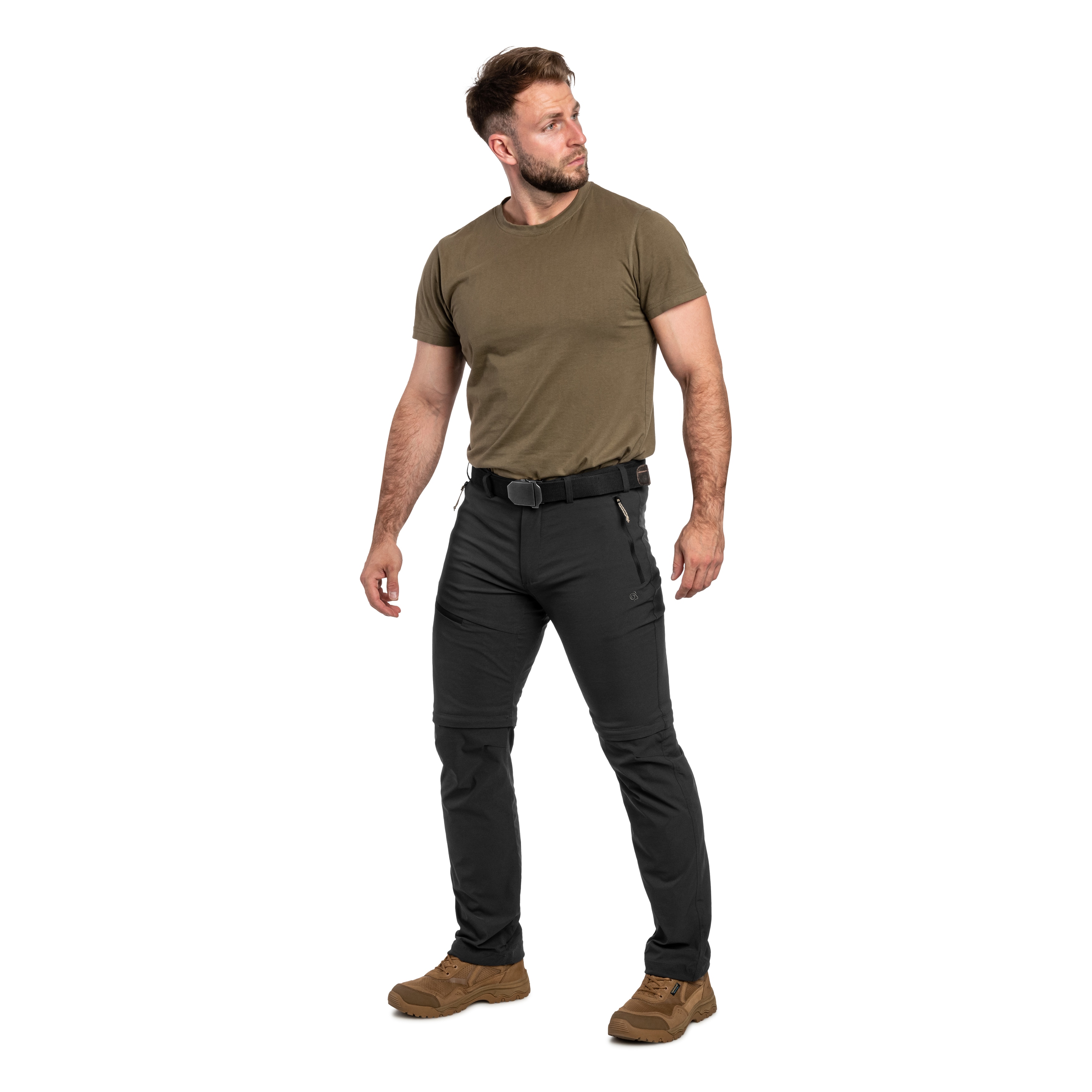 Craghoppers NosiLife Pro Convertible III Pants - Black Pepper